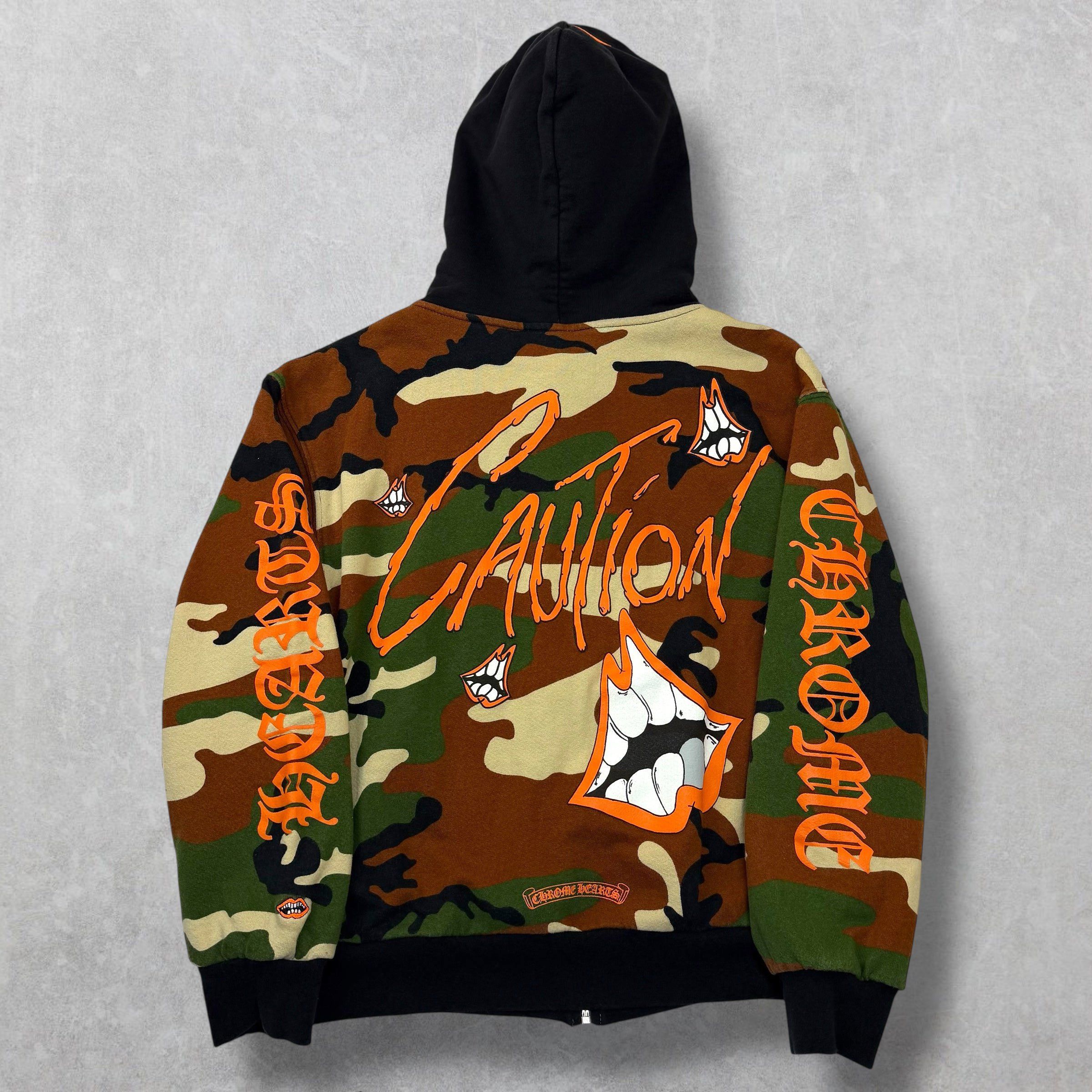Chrome Hearts Chrome Hearts Matty Boy Caution Camo Thermal Zip Up M Size US M / EU 48-50 / 2 - 2 Thumbnail