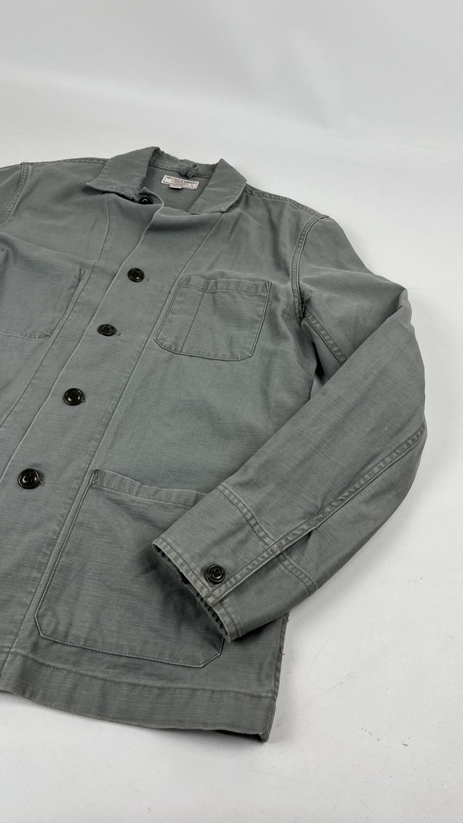 Other Walles Barnes French Chore Jacket Khaki Size US S / EU 44-46 / 1 - 2 Thumbnail