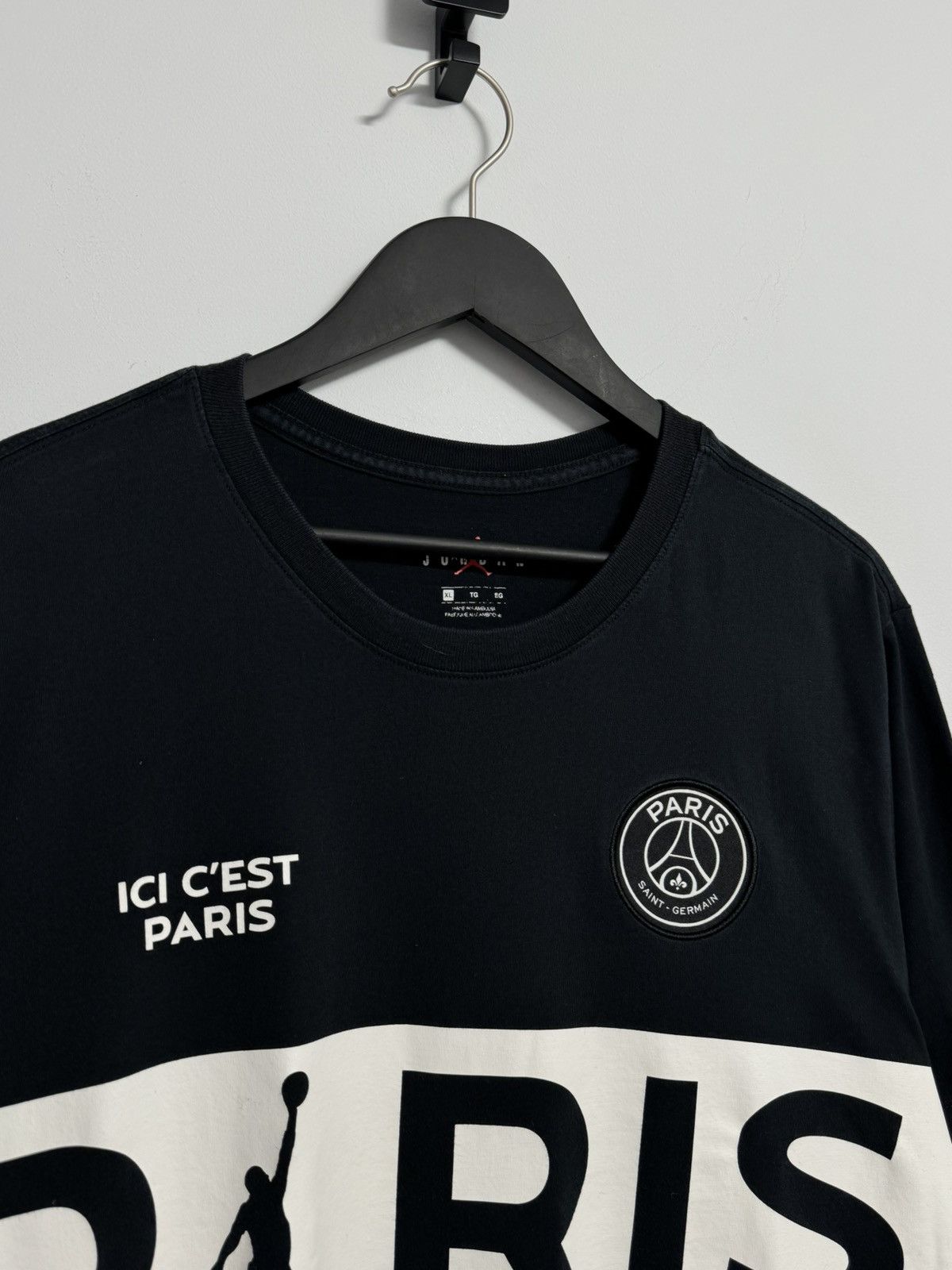 Jordan Brand Air Jordan Shirt St Germain Paris Jump Man Out Short Sleeve Size US XL / EU 56 / 4 - 5 Thumbnail
