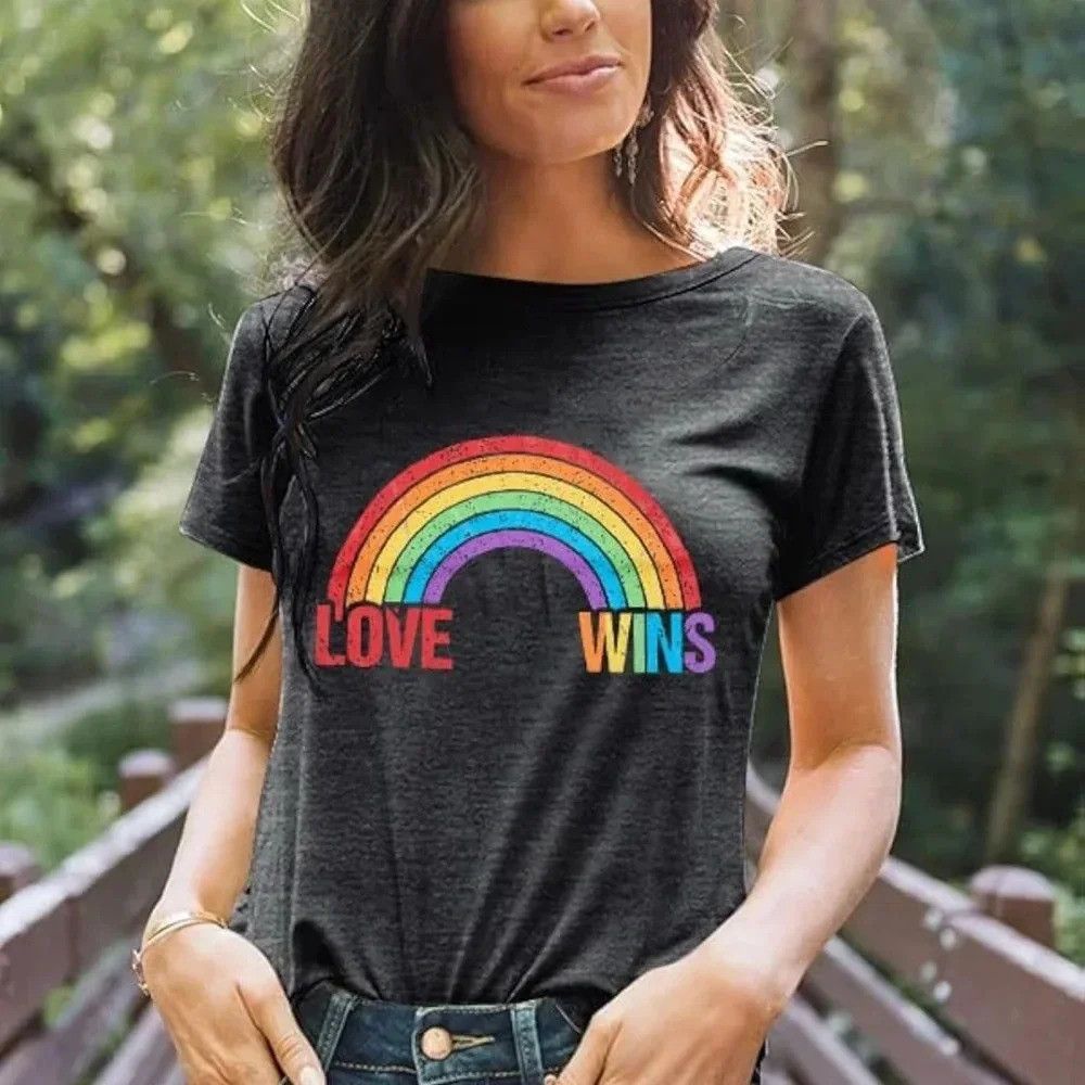 Other Shirts for Women Rainbow Graphic Size XL / US 12-14 / IT 48-50 - 4 Thumbnail