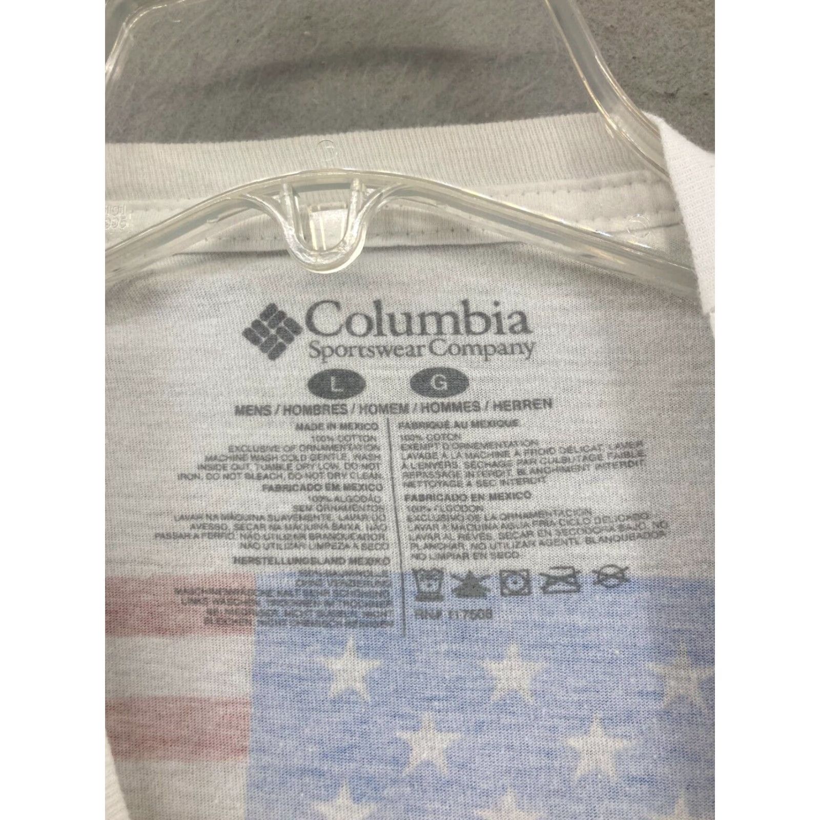 Vintage Columbia PFG Shirt Mens Large White Flag Short Sleeve PFG Fish Outdoors Size US L / EU 52-54 / 3 - 5 Thumbnail