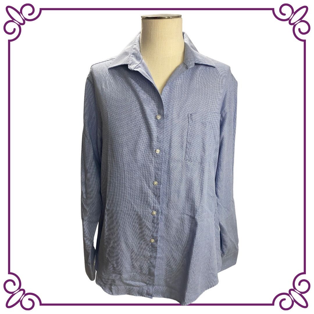 Van Heusen Van Heusen Fitted Long Sleeve Button Down Shirt - 17 34/35 Size US L / EU 52-54 / 3 - 1 Thumbnail
