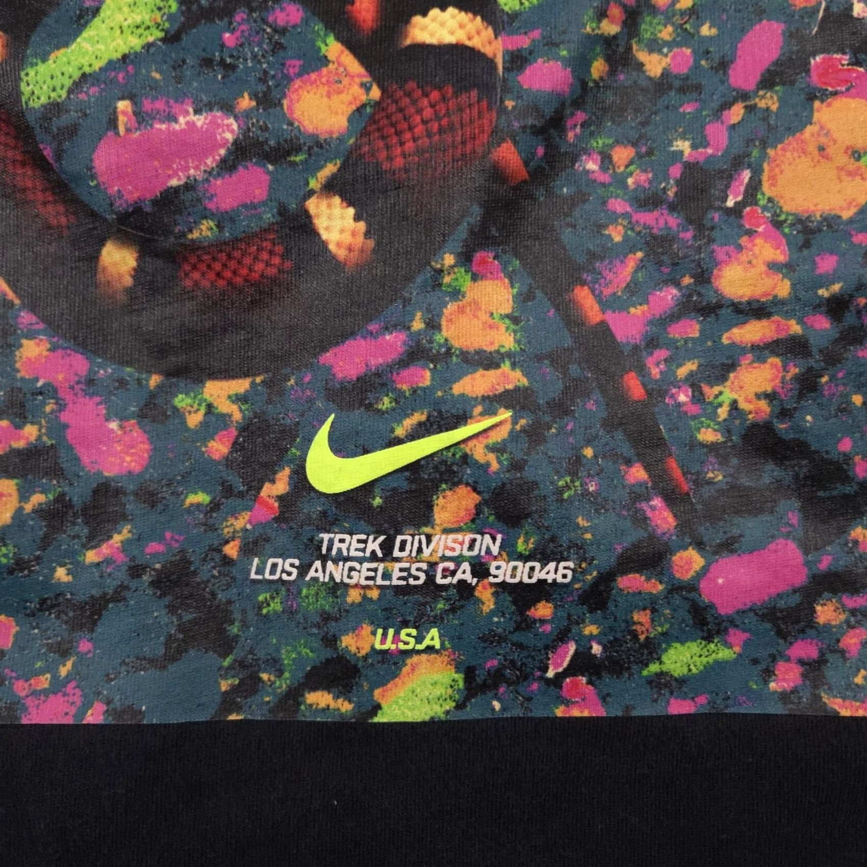 Nike Nike Shirt Mens Small Black Snake Graphic Trek Divison Los Angeles USA Swoosh Size US S / EU 44-46 / 1 - 5 Thumbnail
