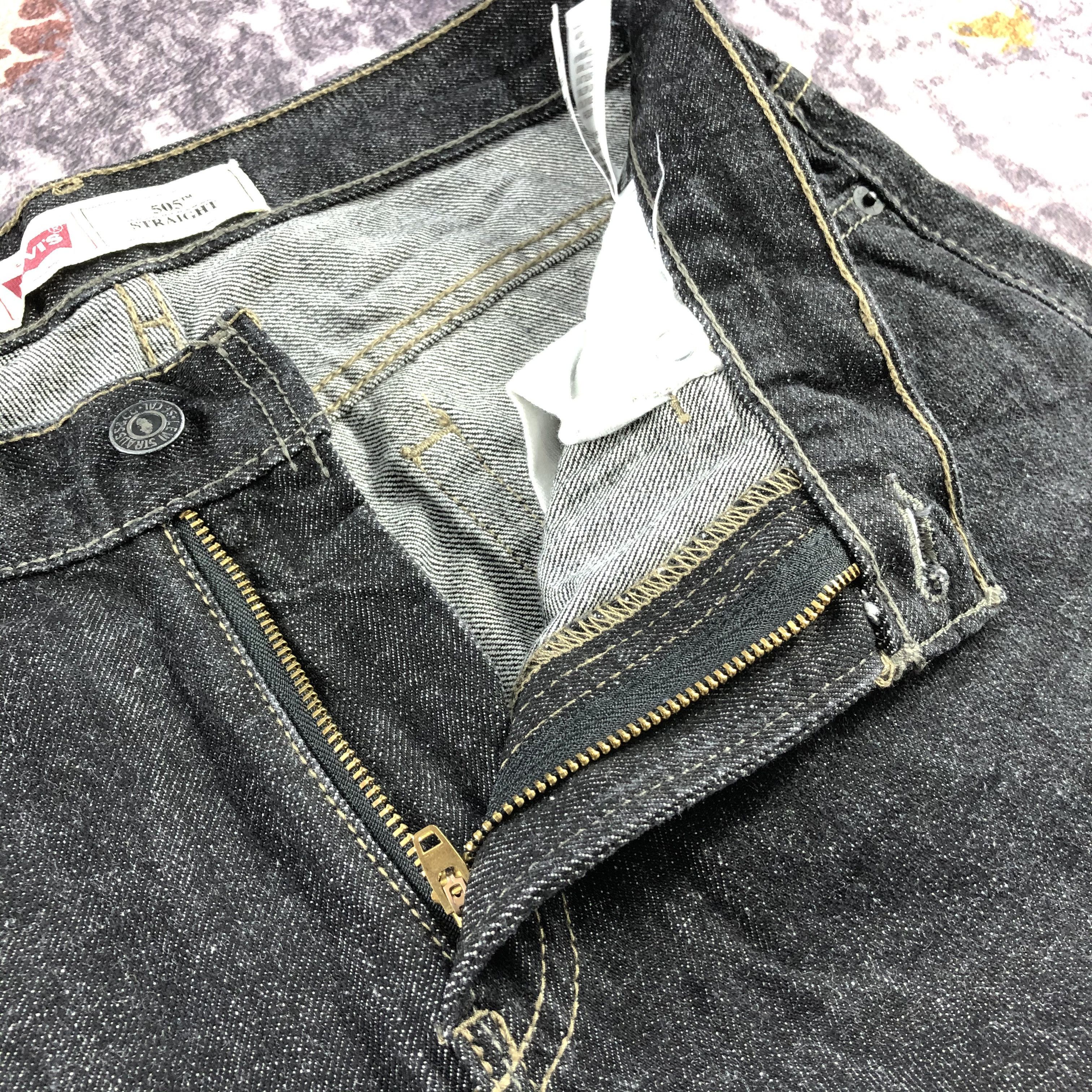 Levi's × Vintage Vintage Faded Black Levis 505 Jeans-JM3082 Size US 32 / EU 48 - 8 Thumbnail