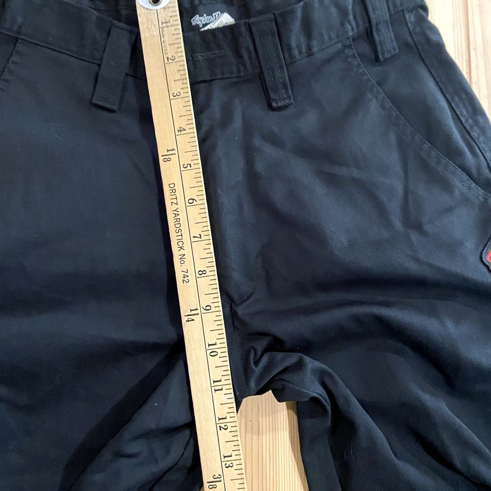 Vintage Troy Lee Designs Honda Team Pant Chino Cargo Pants Black Men's 30 Size US 30 / EU 46 - 2 Thumbnail