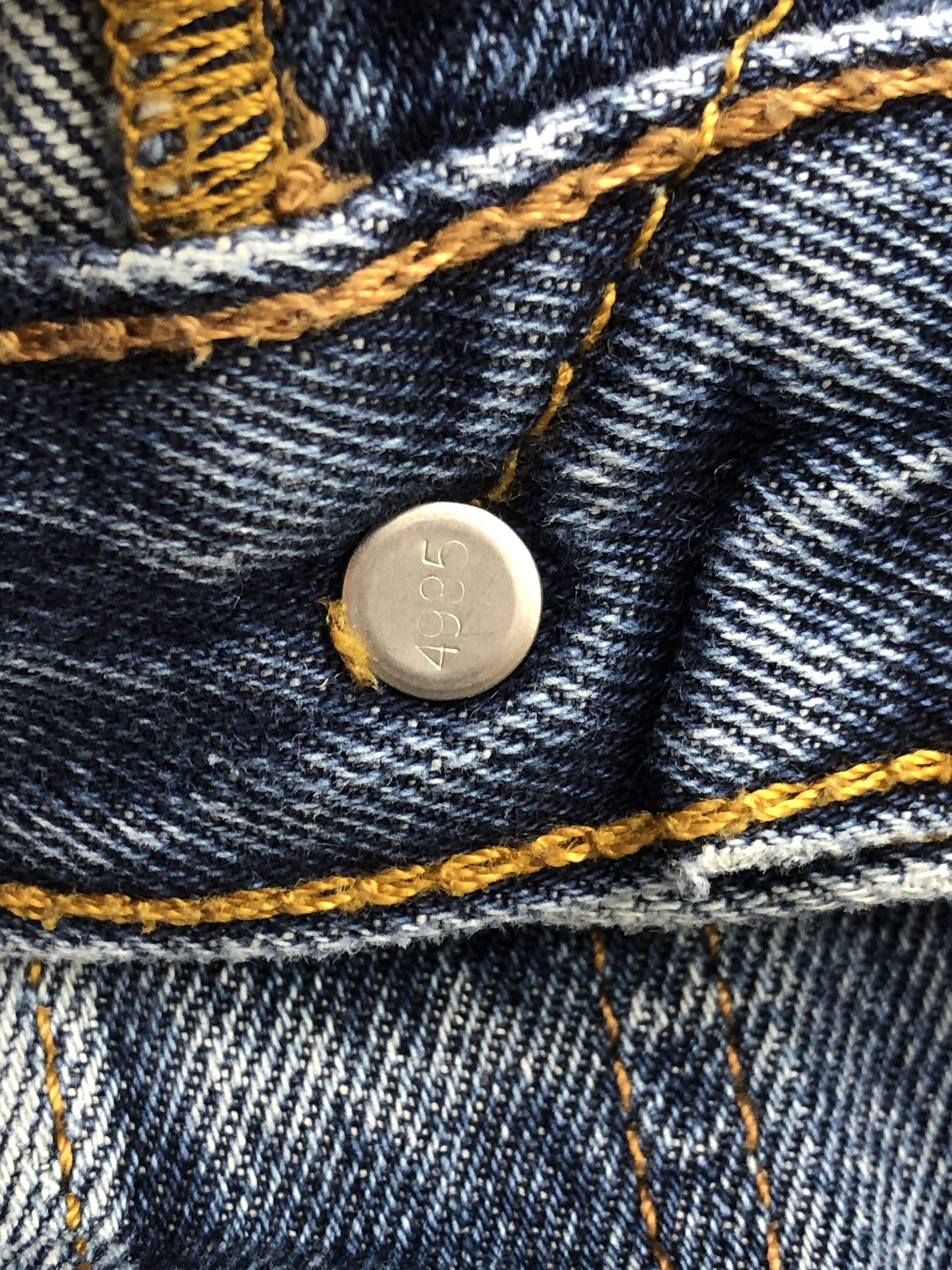 Levi's × Vintage Distressed Vintage Levi's 501 Blue Denim Jeans Size US 32 / EU 48 - 14 Thumbnail