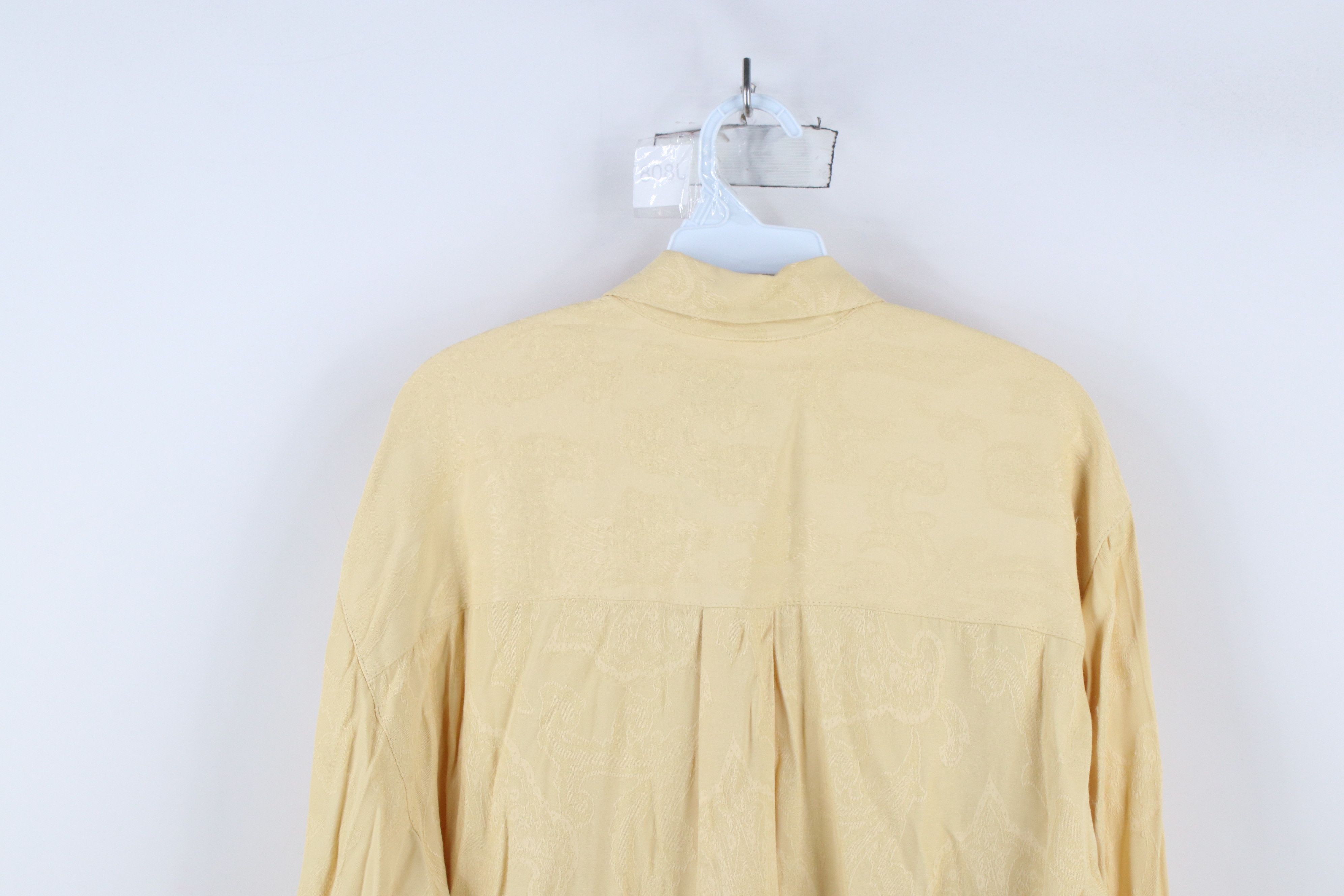Vintage Vintage 90s Streetwear Jacquard Paisley Button Shirt USA Size US S / EU 44-46 / 1 - 10 Thumbnail