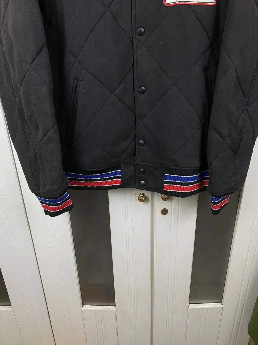 Vintage Vintage Real BVoice Varsity Jacket Black Size US XL / EU 56 / 4 - 6 Thumbnail