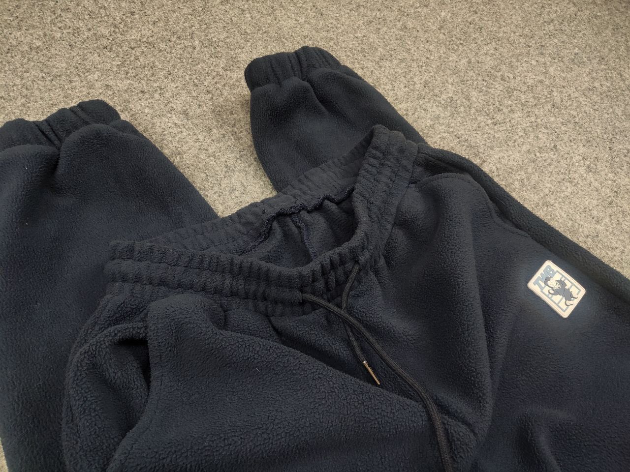 Japanese Brand J ian Ye Japanese Design TWB Dark Blue Baggy Fleece Pants Size US 32 / EU 48 - 12 Thumbnail