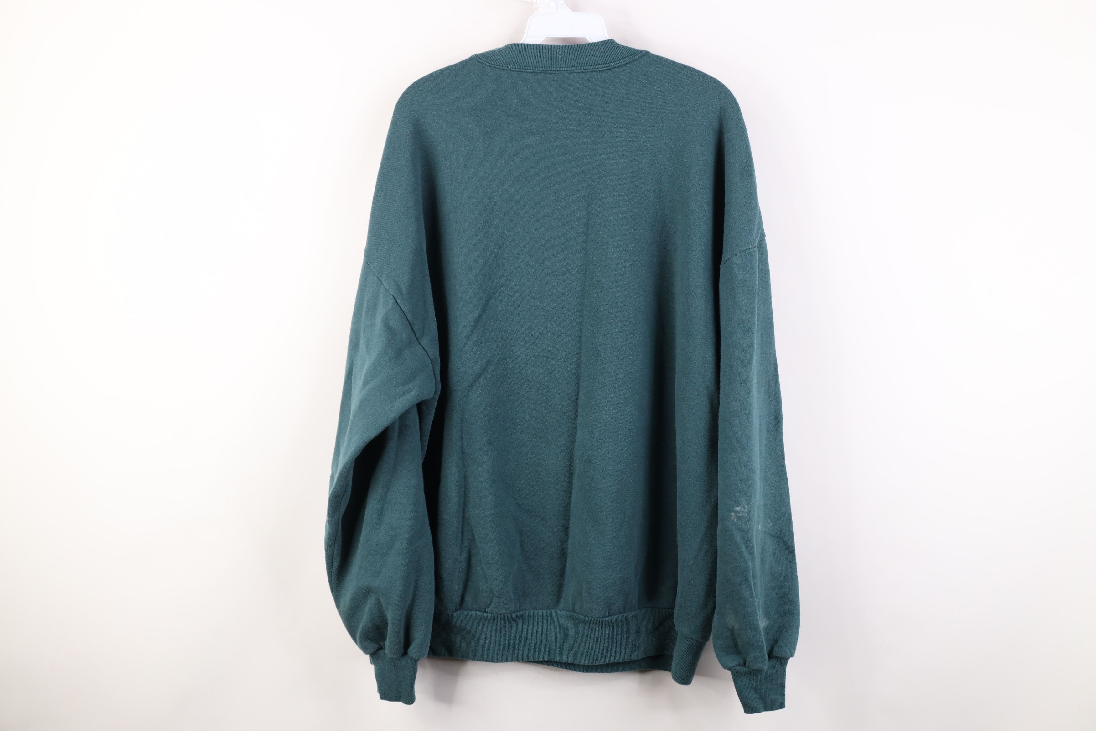 Vintage Vintage 90s Streetwear Country Fall Leaf Sweatshirt USA Size XXL / US 16-18 / IT 52-54 - 14 Thumbnail