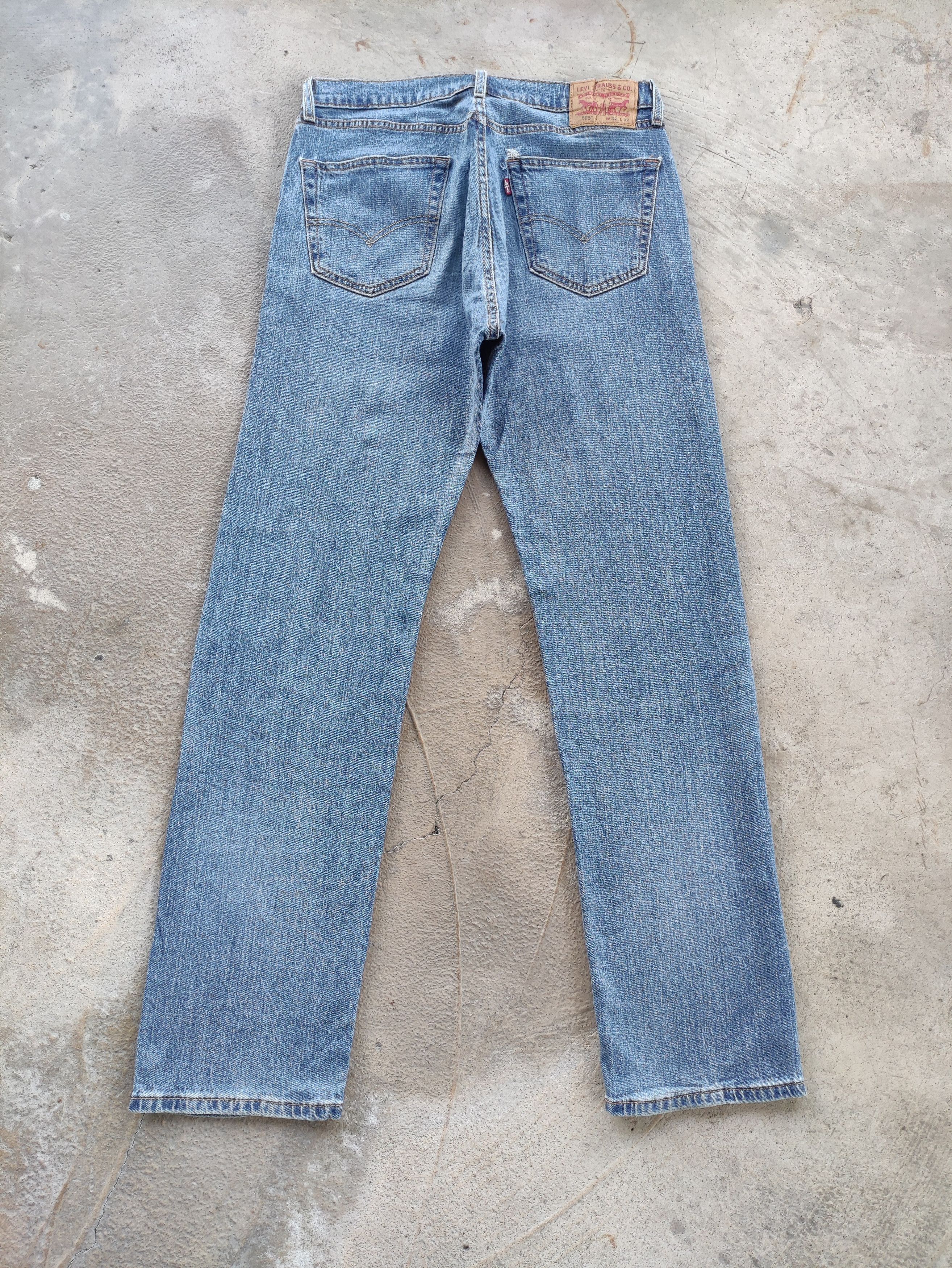 Levi's Vintage Levis Jean Distressed Faded Denim Size US 32 / EU 48 - 8 Thumbnail
