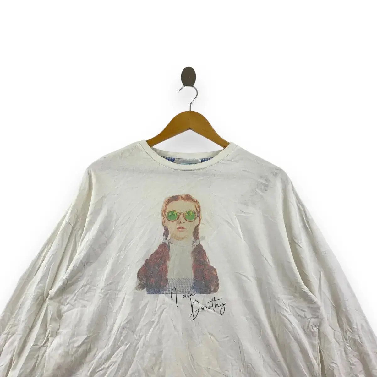 Vintage THE WIZARD OF OZ Dorothy Classic Movie Film Tee Shirt Size L / US 10 / IT 46 - 2 Thumbnail