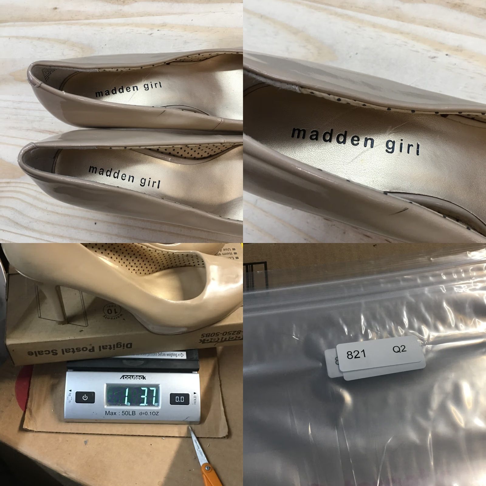 Vintage Madden Girl Heels Womens Pump Stiletto Brown Patent Leather Slip On Casual 8.5 Womens Size US 9 / IT 39 - 10 Thumbnail