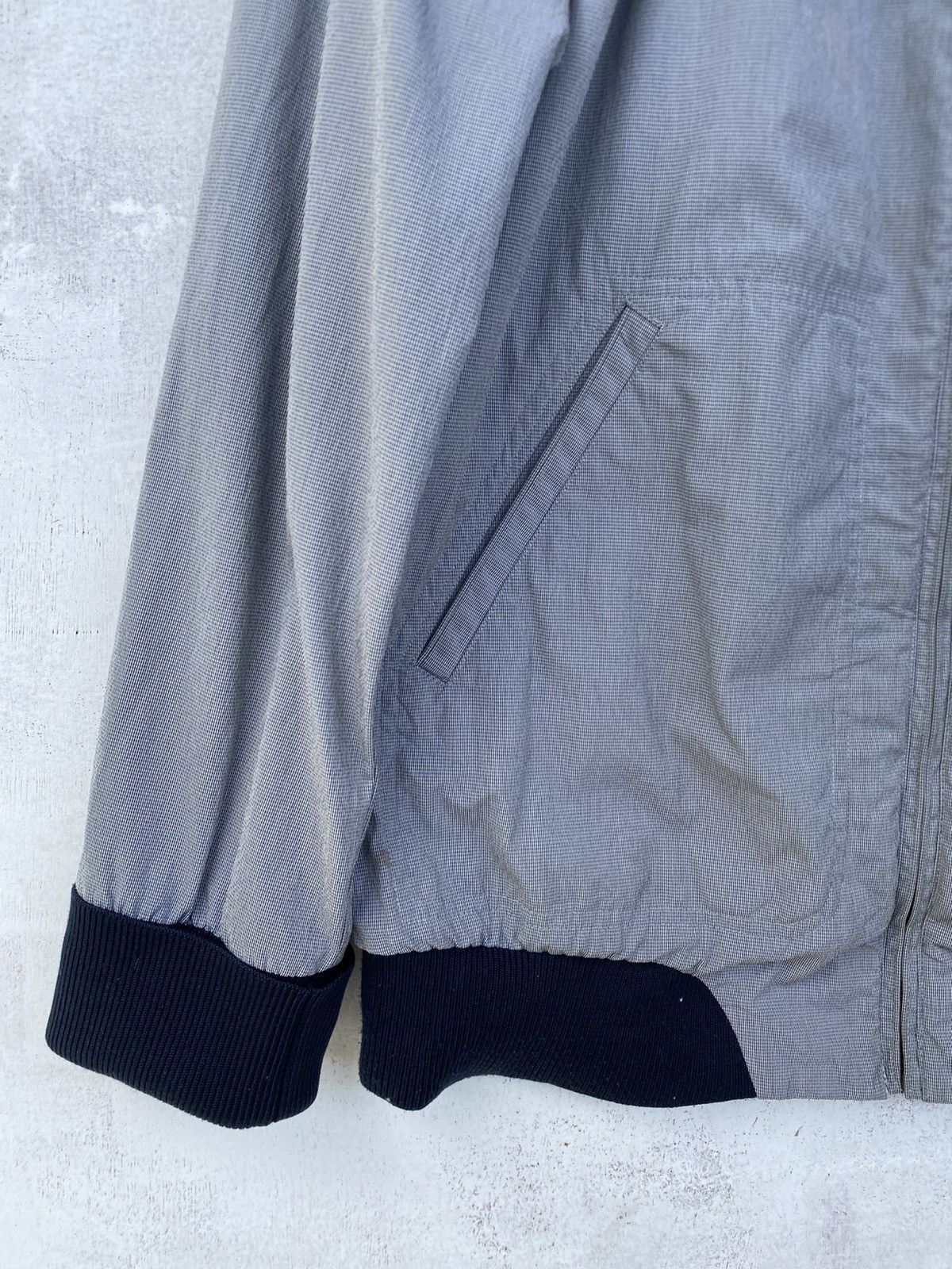 Alfred Dunhill Dunhill Light Blue Zip-Up Bomber Jacket | Made in Italy Size US L / EU 52-54 / 3 - 6 Thumbnail