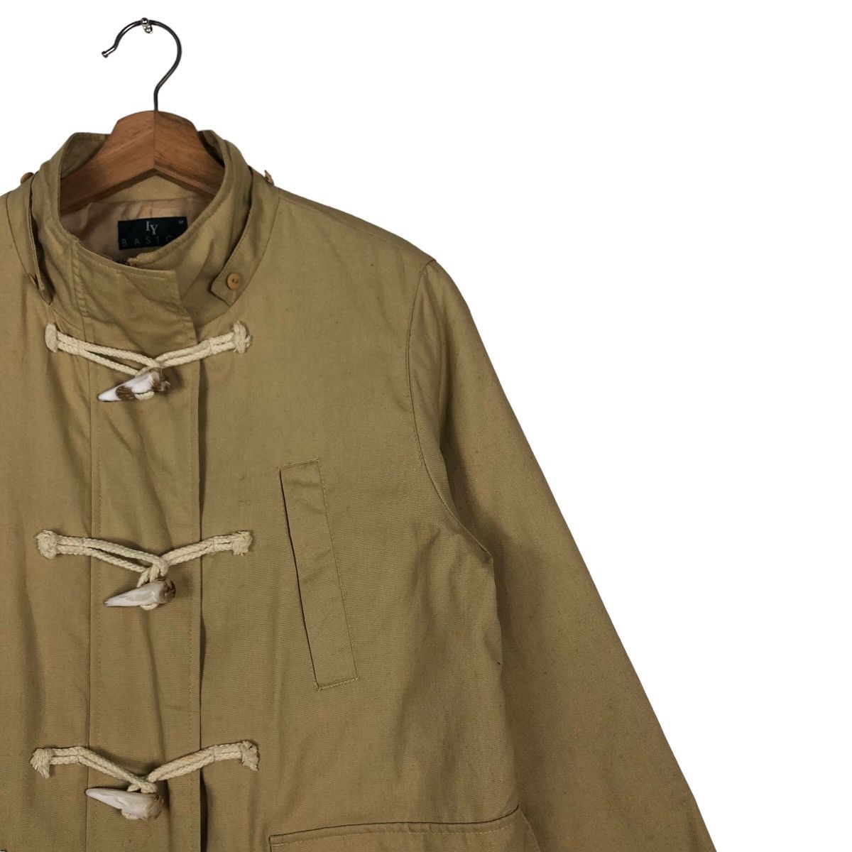 Issey Miyake 🔥Vintage Heavy Jacket Wood Button IV Basics Issey Miyake Size US M / EU 48-50 / 2 - 6 Thumbnail