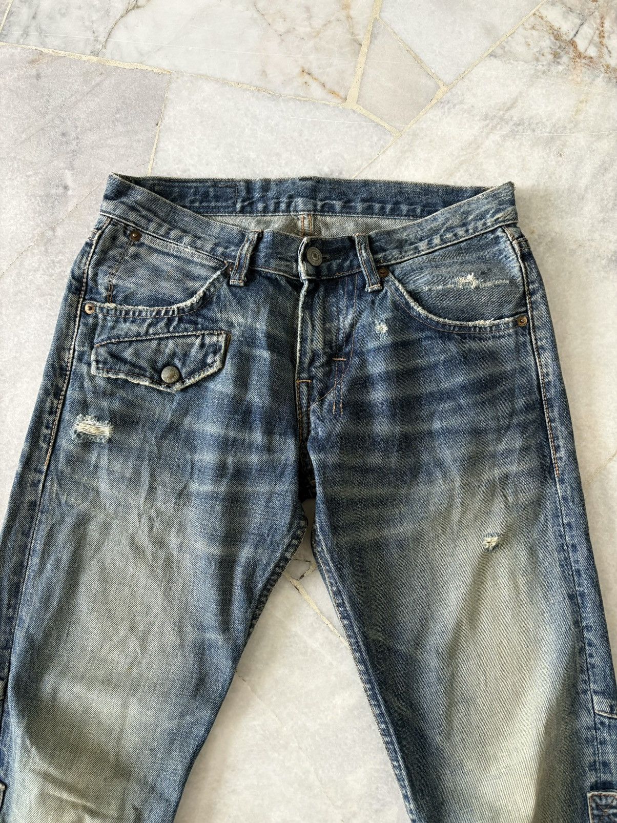 Designer × Japanese Brand × Vintage 90s RNA Bondage Jeans Size US 28 / EU 44 - 8 Thumbnail