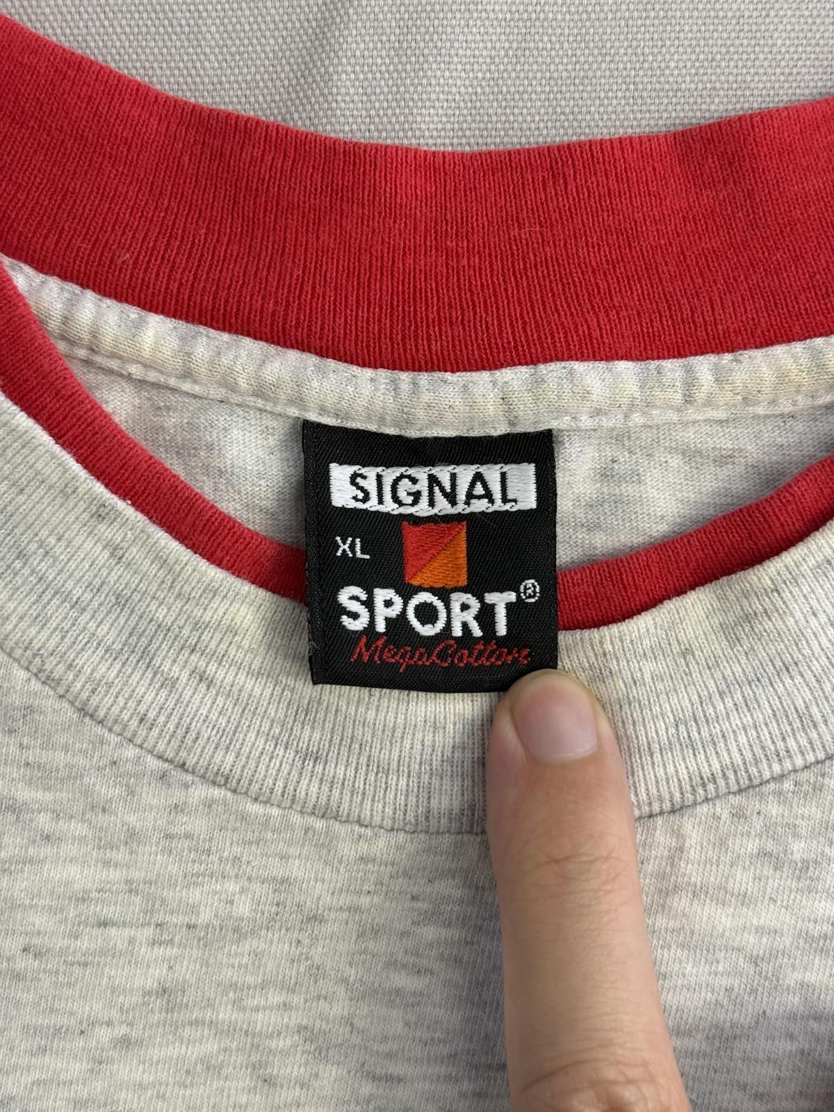 Signal Sport Vintage Hewlett Packard HP T-shirt 1990s Mustang Convertible Size US XL / EU 56 / 4 - 4 Thumbnail