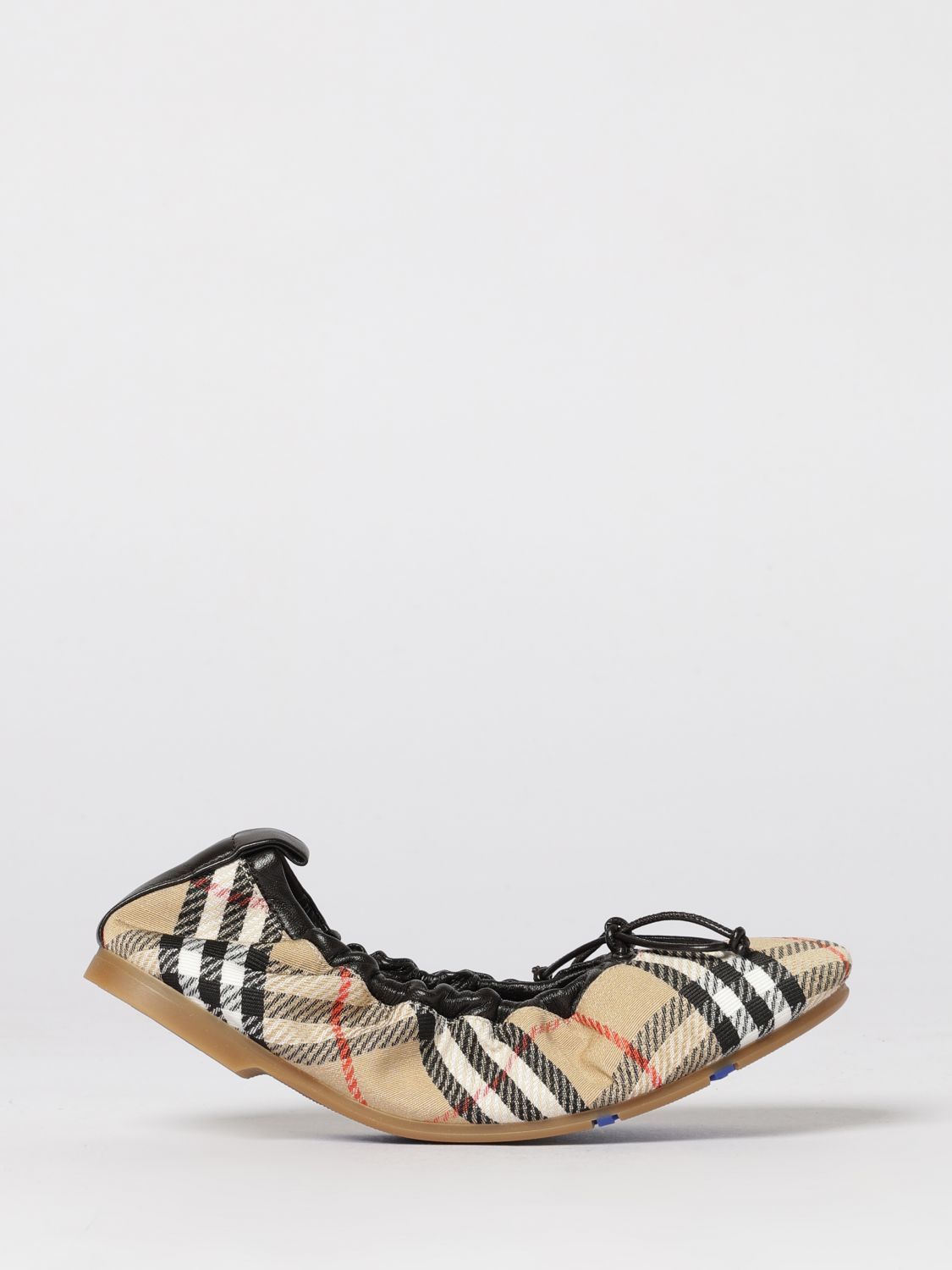 Burberry Ballet Flat Woman Beige