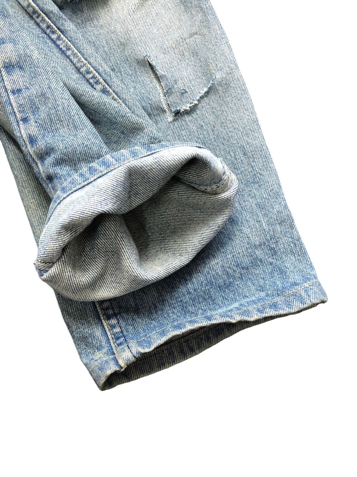 If Six Was Nine × Le Grande Bleu (L.G.B.) × Lee Vintage Lee Riders Distressed Jeans Made in USA Size US 30 / EU 46 - 6 Thumbnail