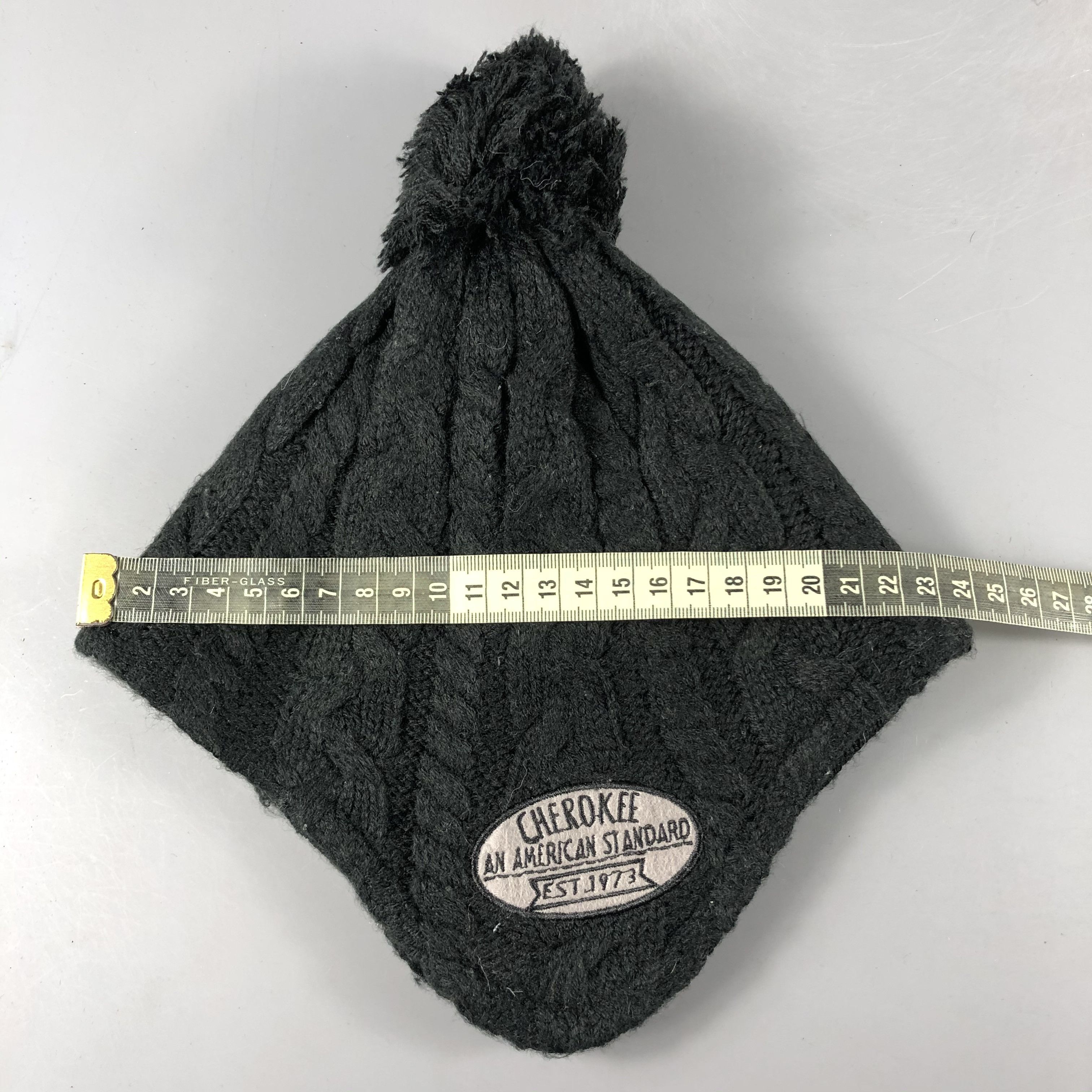Cherokee × Vintage Cherokee Ear Flap Hat Beanie Snow Hat Snow Cap -D1107 Size ONE SIZE - 4 Thumbnail