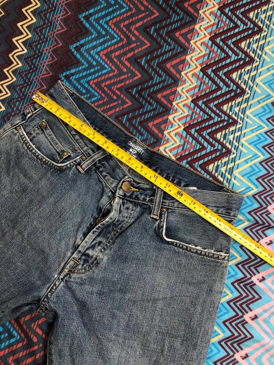 Carhartt Y2K Carhartt WIP logo oakland pant jeans vintage Size US 32 / EU 48 - 16 Thumbnail
