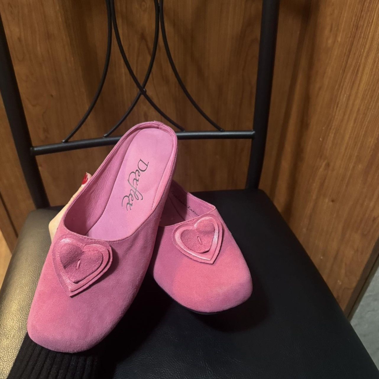 Other dexflex slide flats size 8 pink heart leather womens shoes Size US 8 / IT 38 - 7 Thumbnail