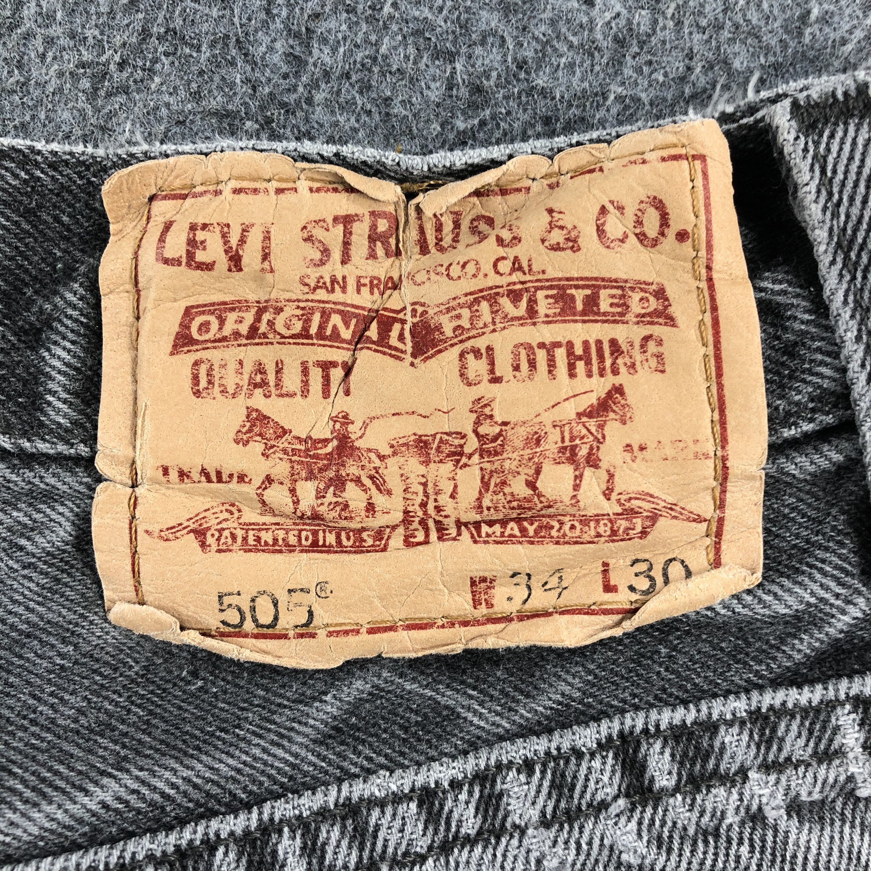 Levi's Vintage Levis 505 Jeans-J2309 Size US 32 / EU 48 - 5 Thumbnail
