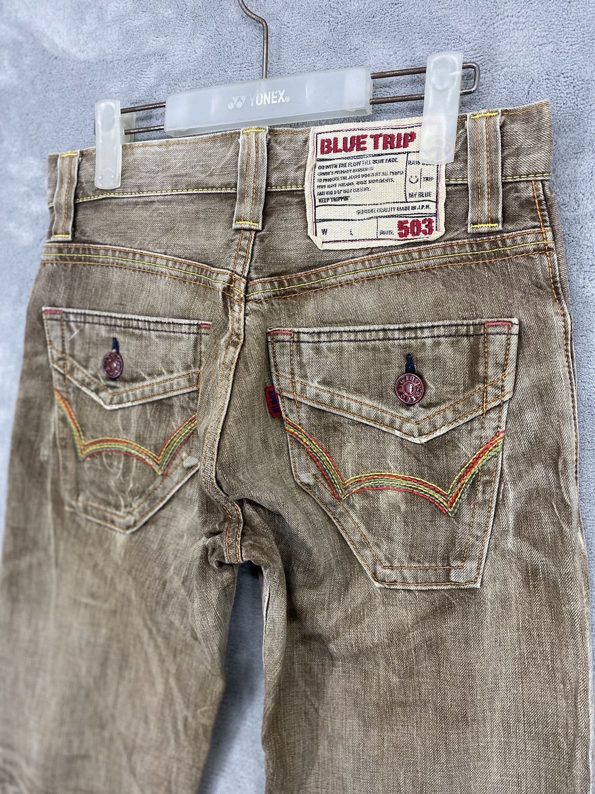 Edwin × Japanese Brand × Vintage ⚡️THUNDERSTROM⚡️ Edwin 503 Jeans x Blue Trip Size US 29 - 9 Thumbnail