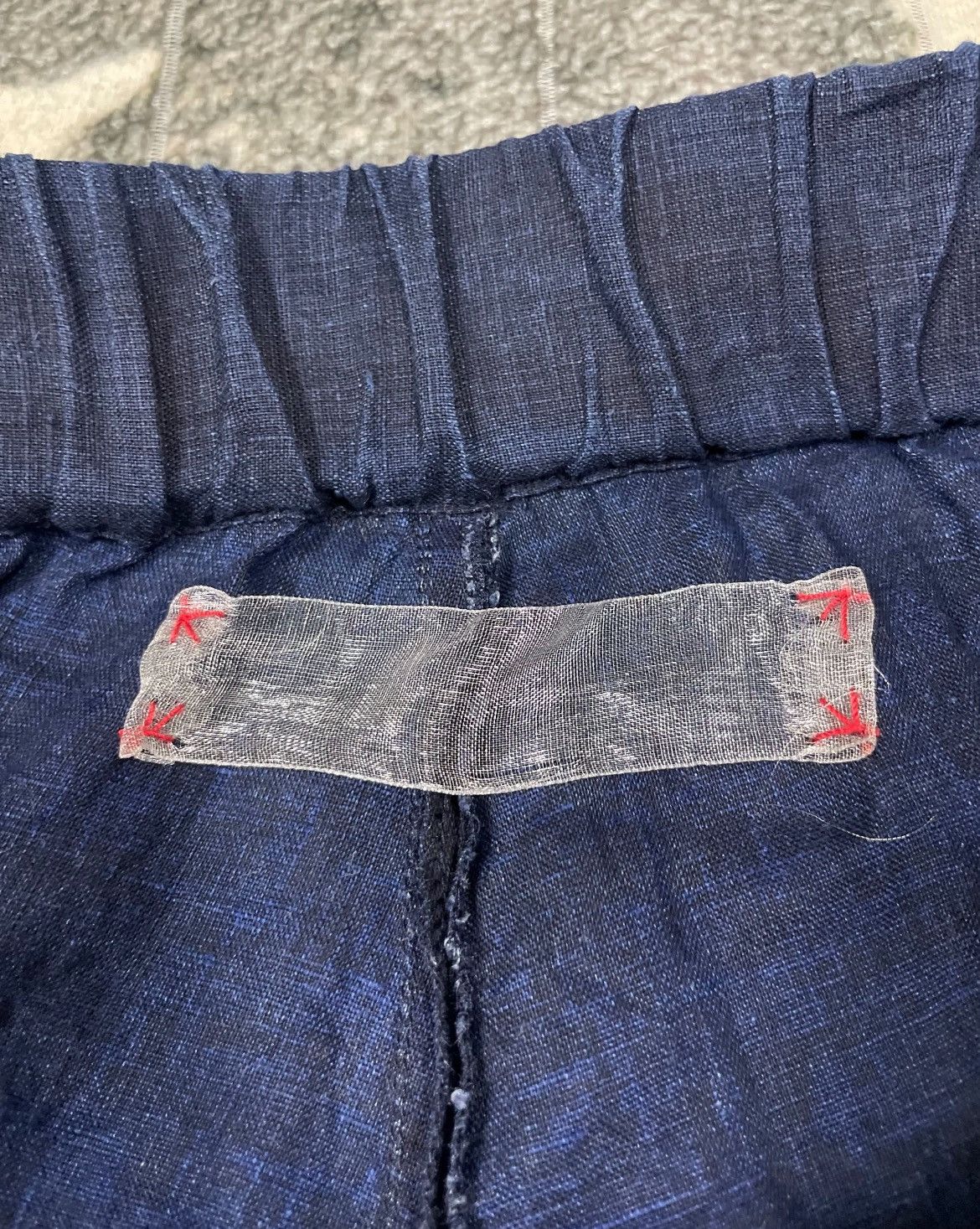 Japanese Brand HALLELUJAH HANDMADE BAGGY PANTS Size 34" / US 12 / IT 48 - 7 Thumbnail
