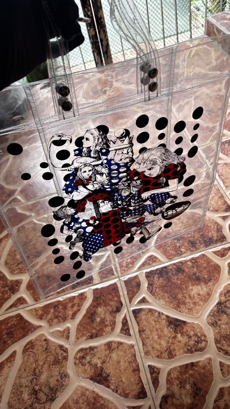 Comme des Garcons COMME des GARCONS 2013 Xmas Alice in Wonderland PVC Bag Size ONE SIZE - 7 Thumbnail