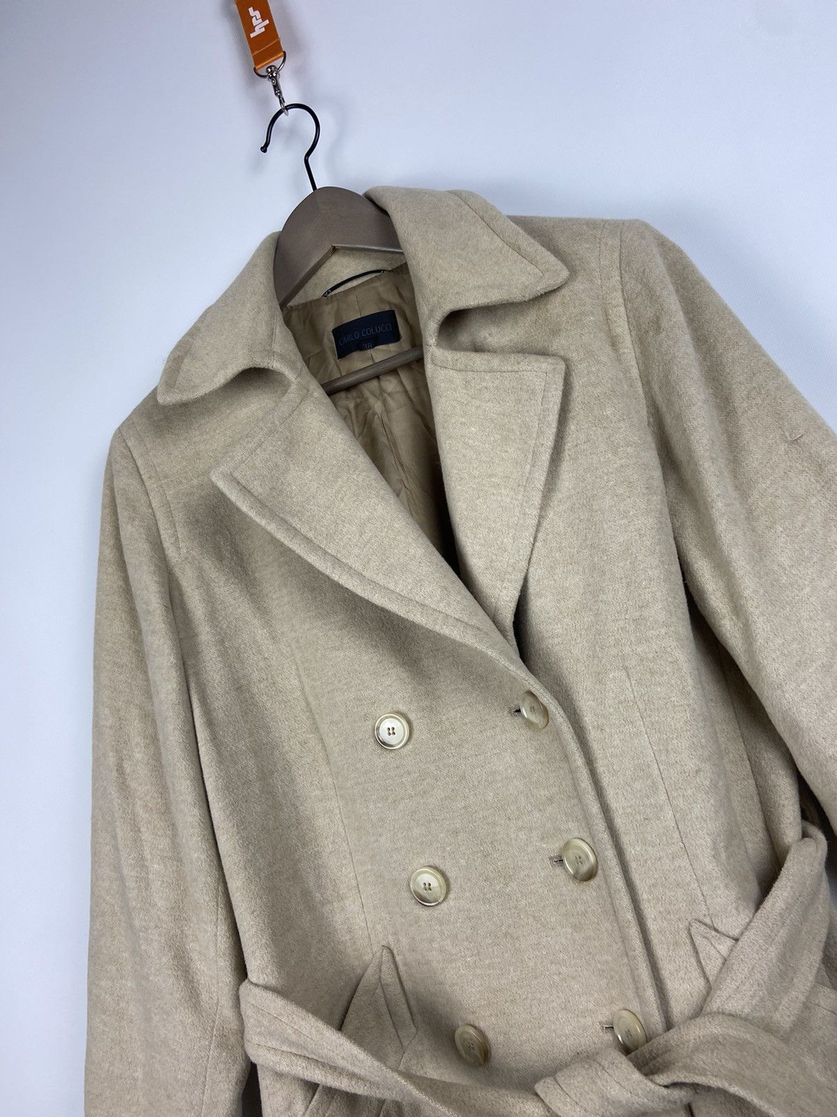 Carlo Colucci Carlo Colucci Luxury Beige ANGORAWOOL LAMBSWOOL CASHMERE Size XS / US 0-2 / IT 36-38 - 9 Thumbnail
