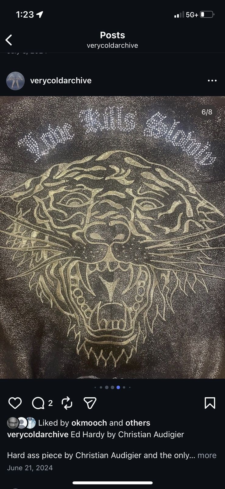 Ed Hardy Ed Hardy X Christian Audigier Size US S / EU 44-46 / 1 - 6 Thumbnail