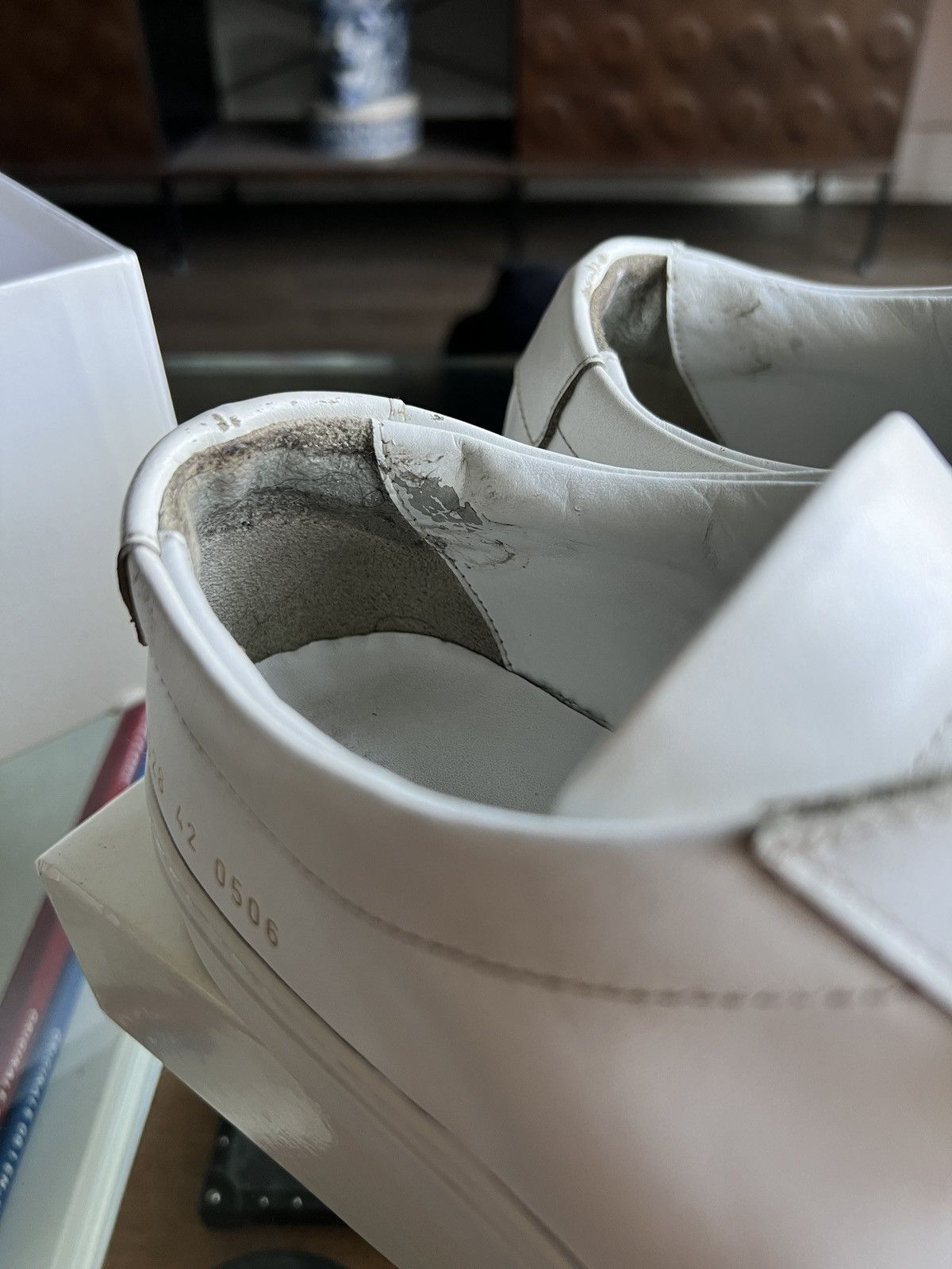 Common Projects Common Projects - Achilles Low top sneakers (white) Size US 9 / EU 42 - 12 Thumbnail