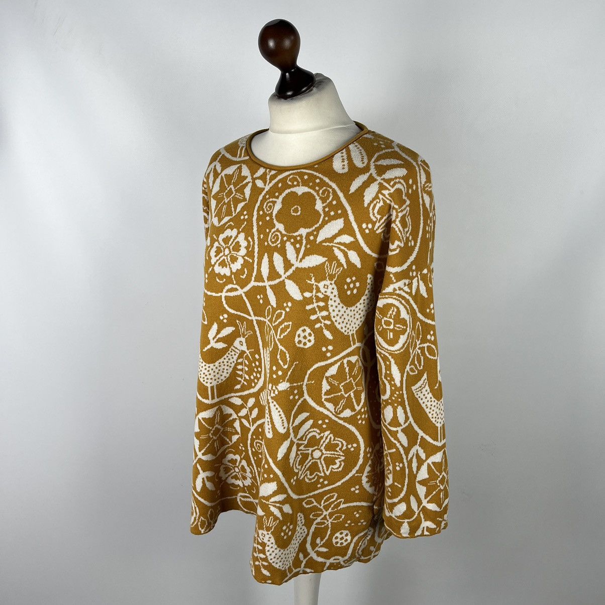 Gudrun Sjoden Ladies Gudrun Sjoden Pattern Sweater Size M / US 6-8 / IT 42-44 - 3 Thumbnail