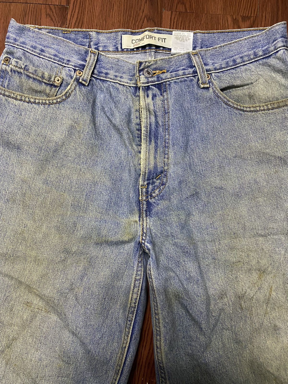 Levi's Vintage Levis 560 Faded Wash short Jeans Size US 34 / EU 50 - 3 Thumbnail