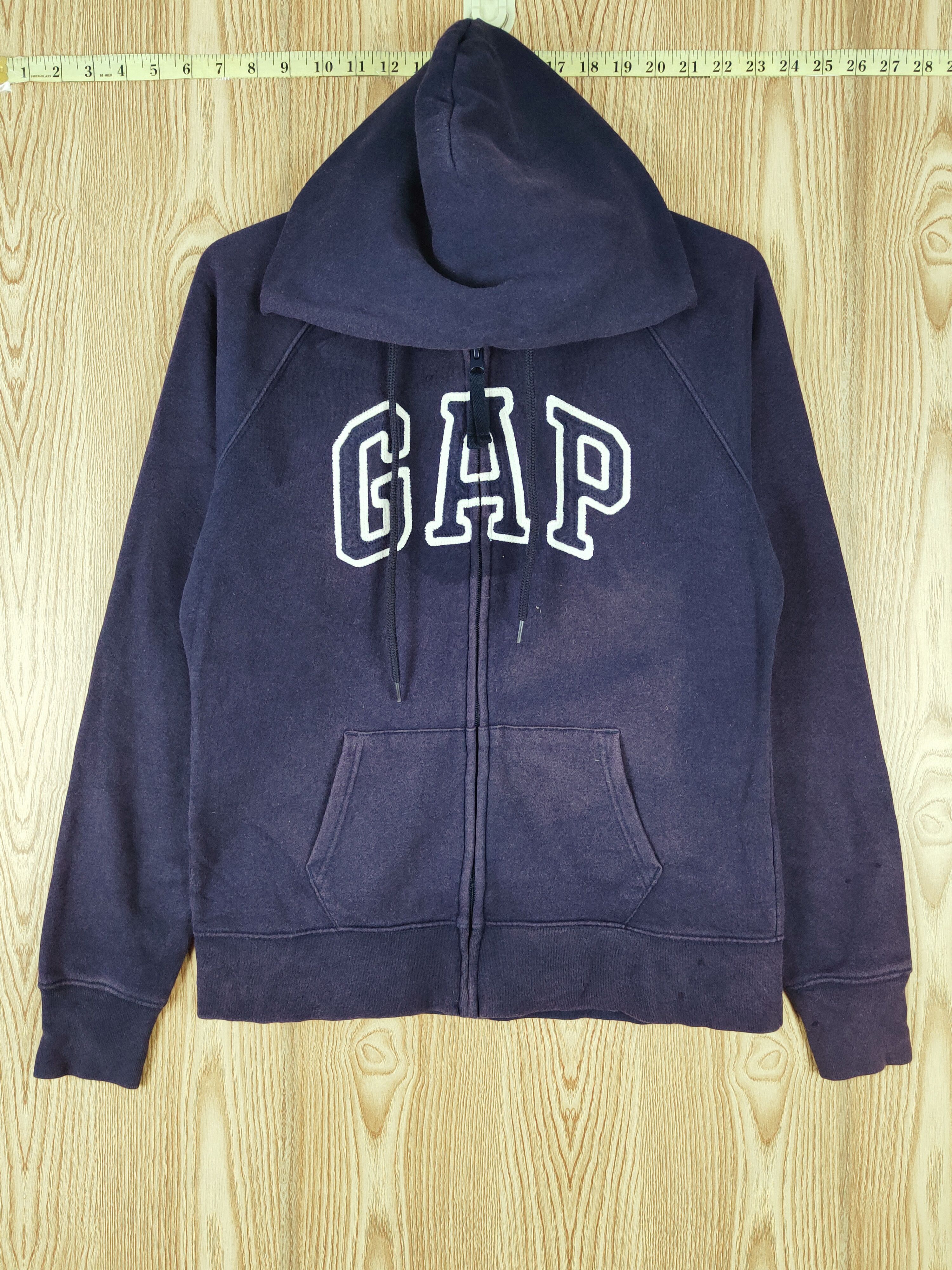 Gap × Vintage Vintage Gap Navy Hoodie Sweaters Size M / US 6-8 / IT 42-44 - 1 Thumbnail