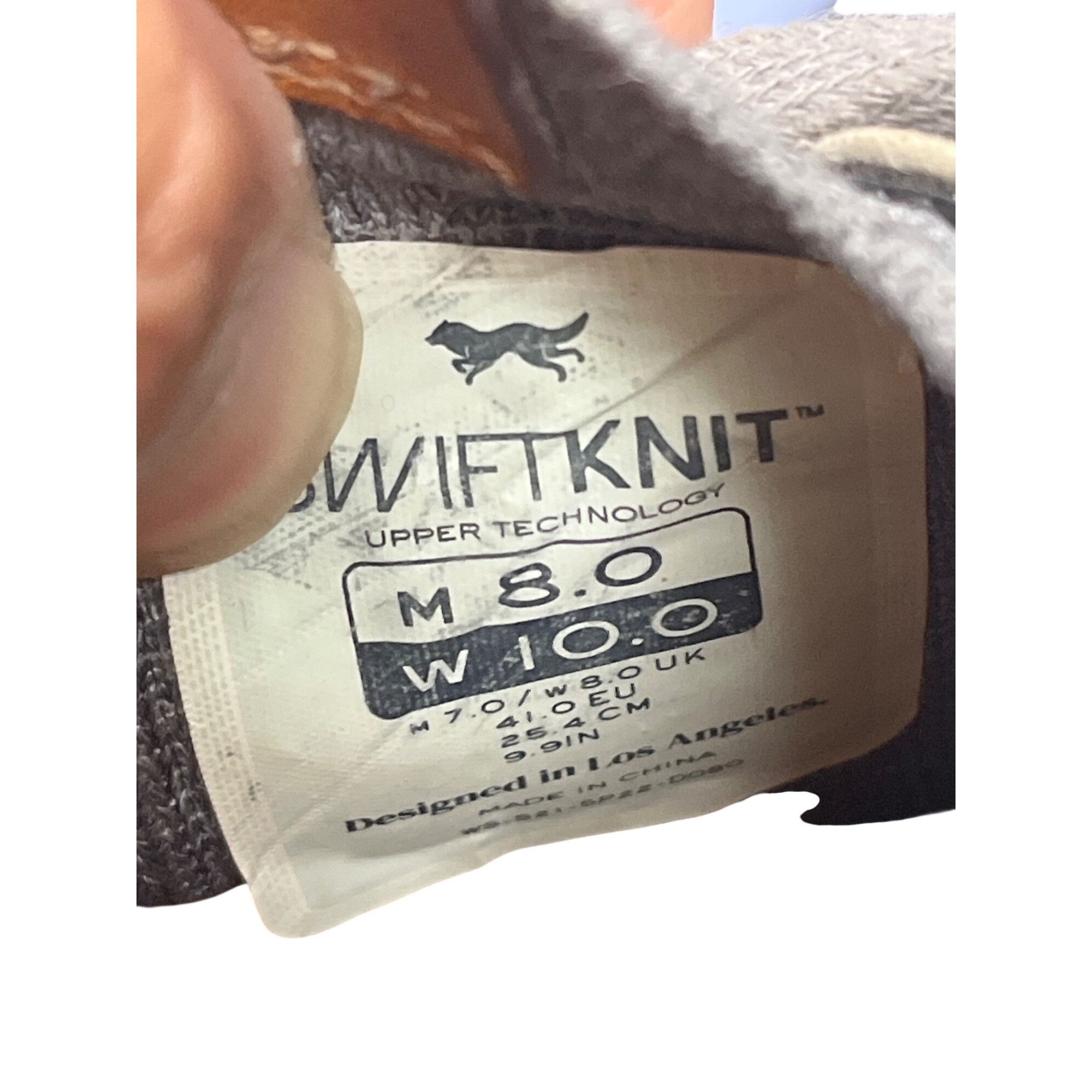 Other Wolf 7 Shephard Swift Knit unisex gray low walk casual sneak Size US 10 / EU 43 - 6 Thumbnail