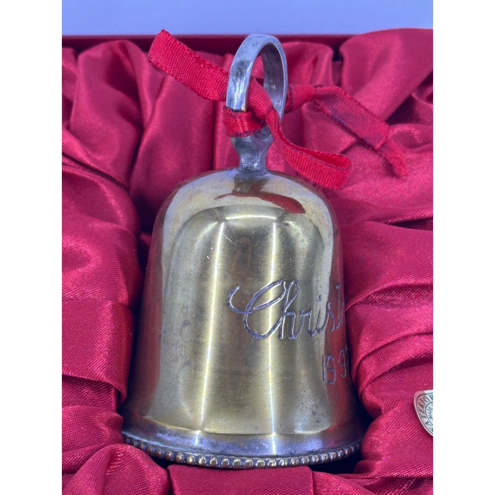 & Other Stories 1992 Silver Plated CHRISTMAS BELL International Silver Size ONE SIZE - 9 Thumbnail
