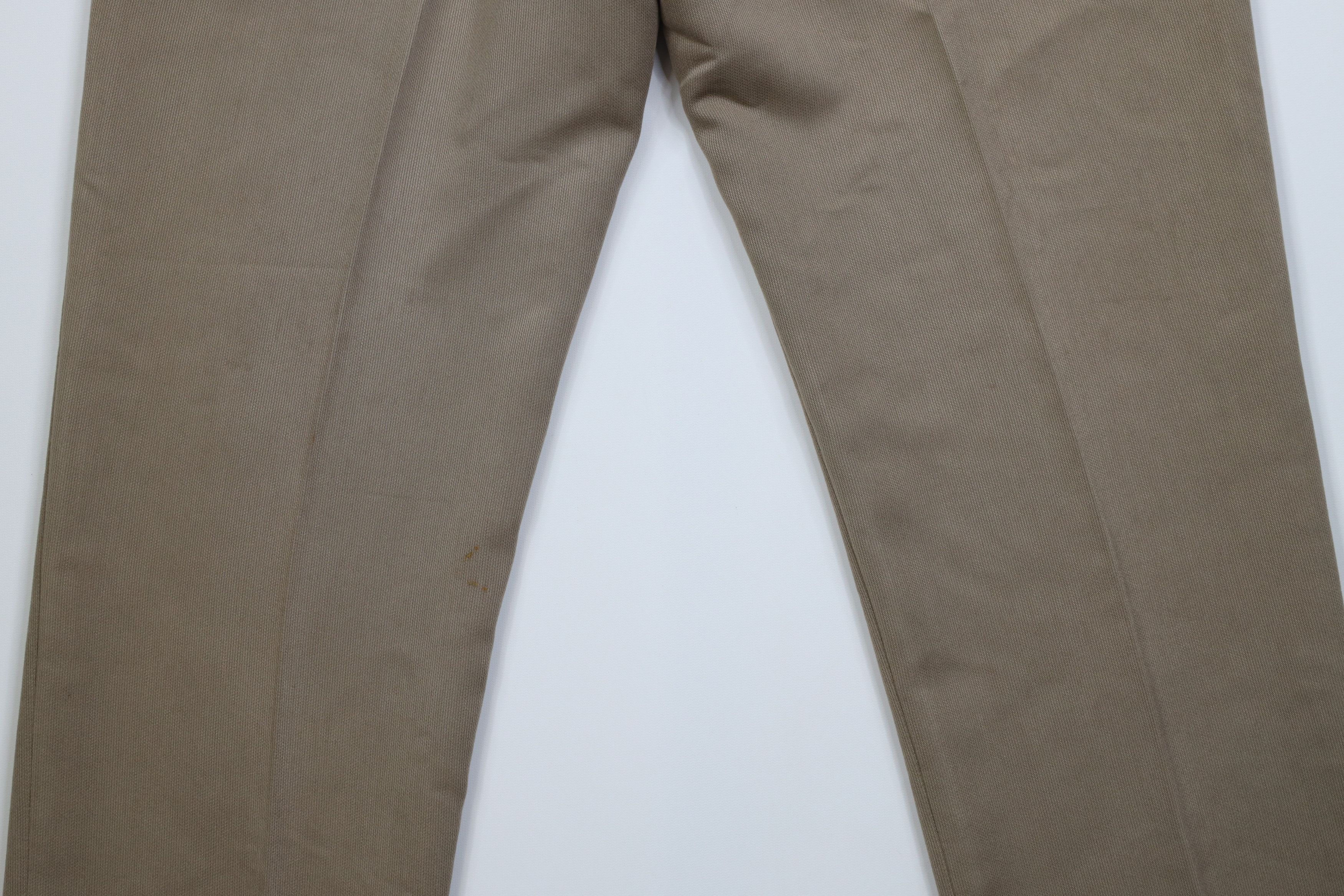 Vintage Vintage 90s Streetwear Gabardine Ribbed Wide Leg Chino Pants Size US 36 / EU 52 - 13 Thumbnail