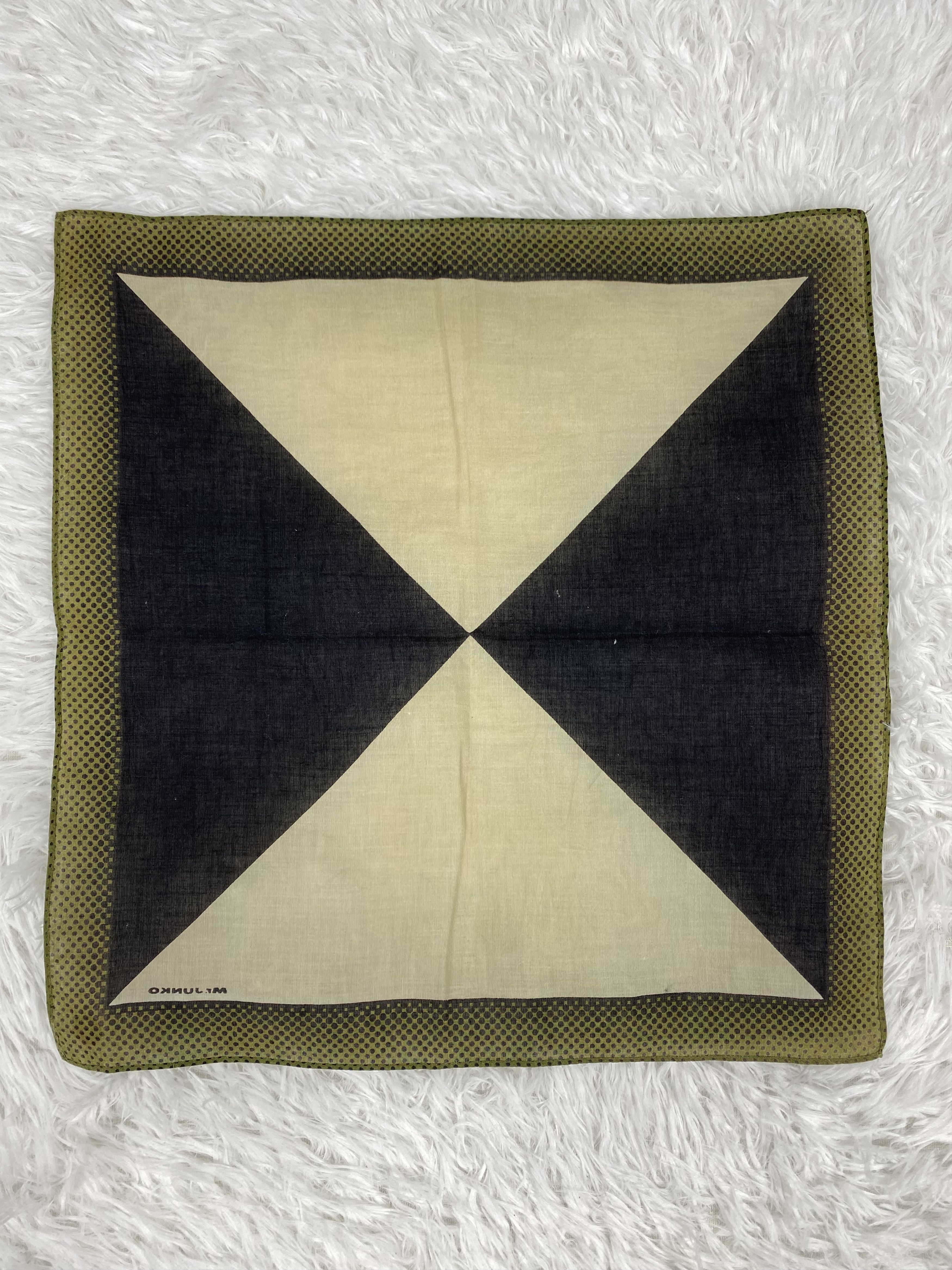 Mr. Junko Vintage Mr. Junko Handkerchief Neckerchief PH0490 Size ONE SIZE - 4 Thumbnail