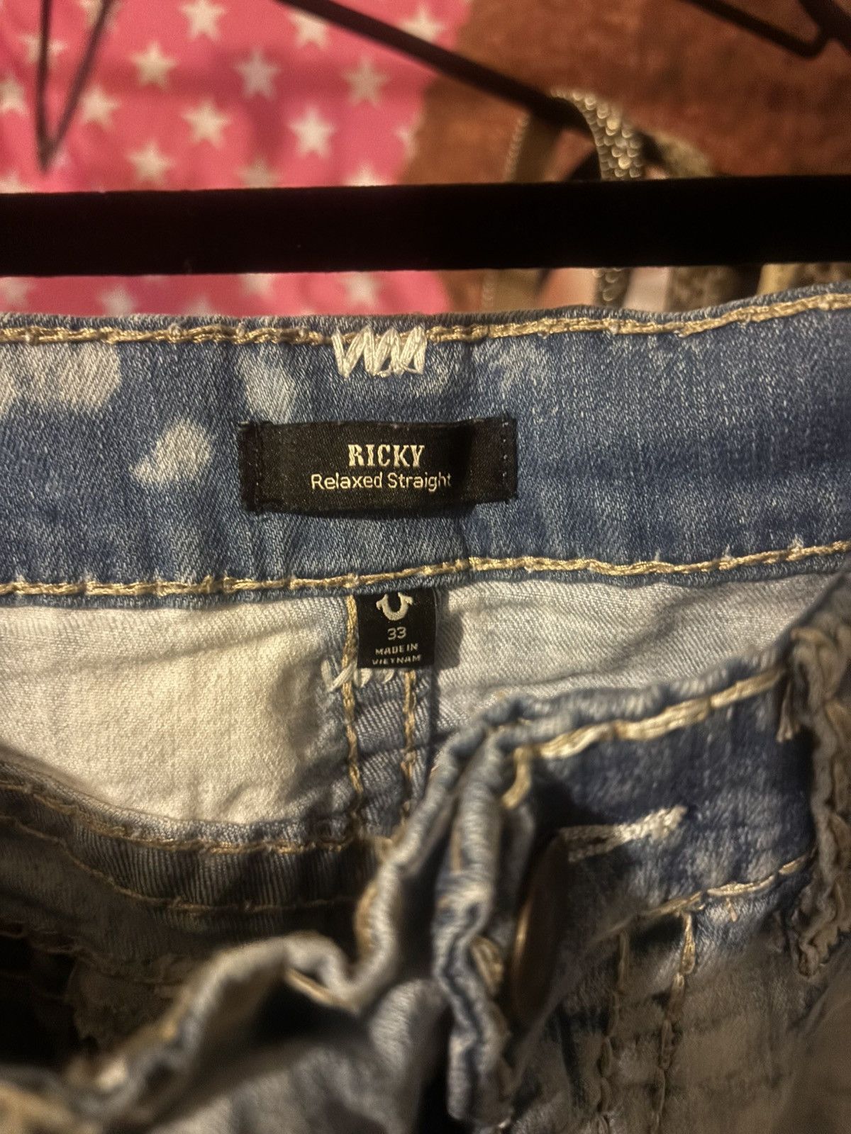 True Religion True Religion Ricky Jeans Size US 33 - 4 Thumbnail