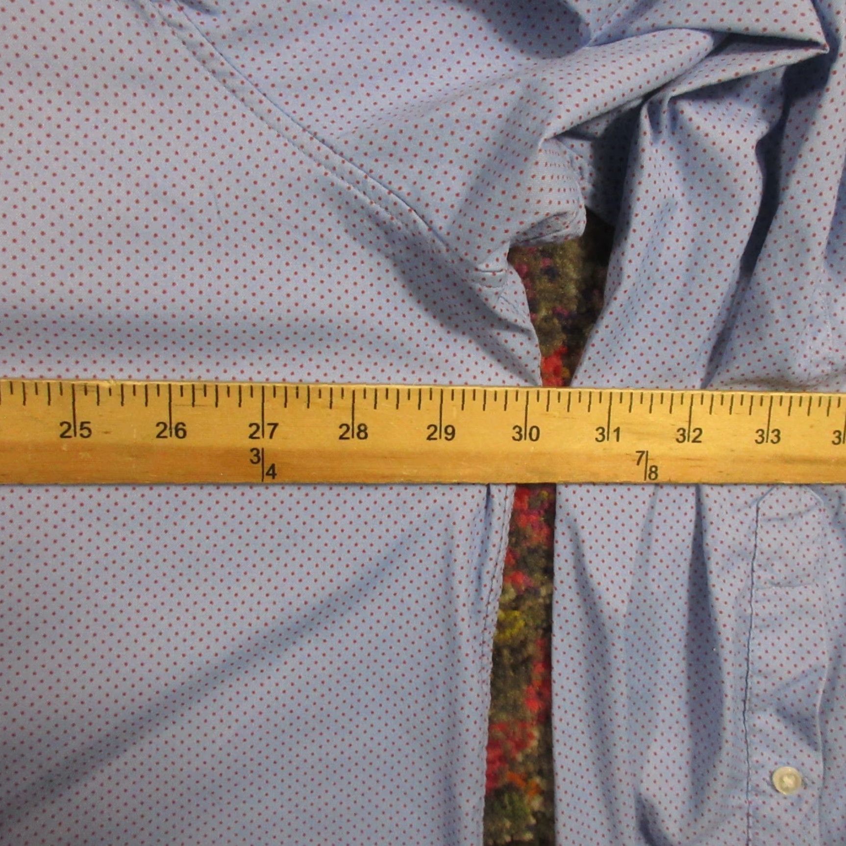 Bonobos Bonobos Long Sleeve Performance Button-Up Mens 4XL Blue Polka Dot Shirt Regular Fit Casual Mens Size US XXL / EU 58 / 5 - 4 Thumbnail
