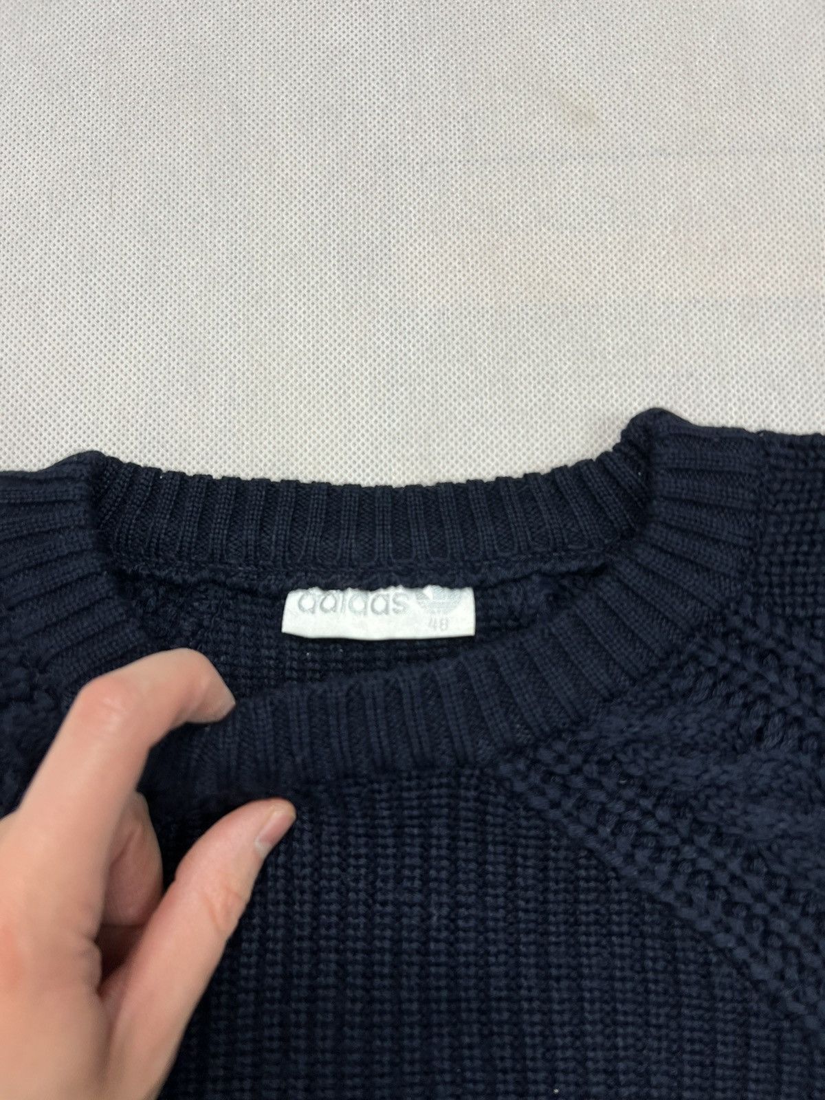 Adidas × Vintage Sweater Adidas vintage 80’s 90’s wool rare Size US M / EU 48-50 / 2 - 3 Thumbnail