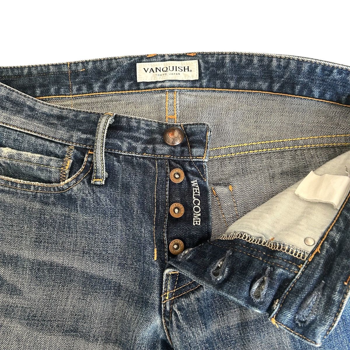 Vanquish Vanquish Studded Jeans Size 29" - 4 Thumbnail