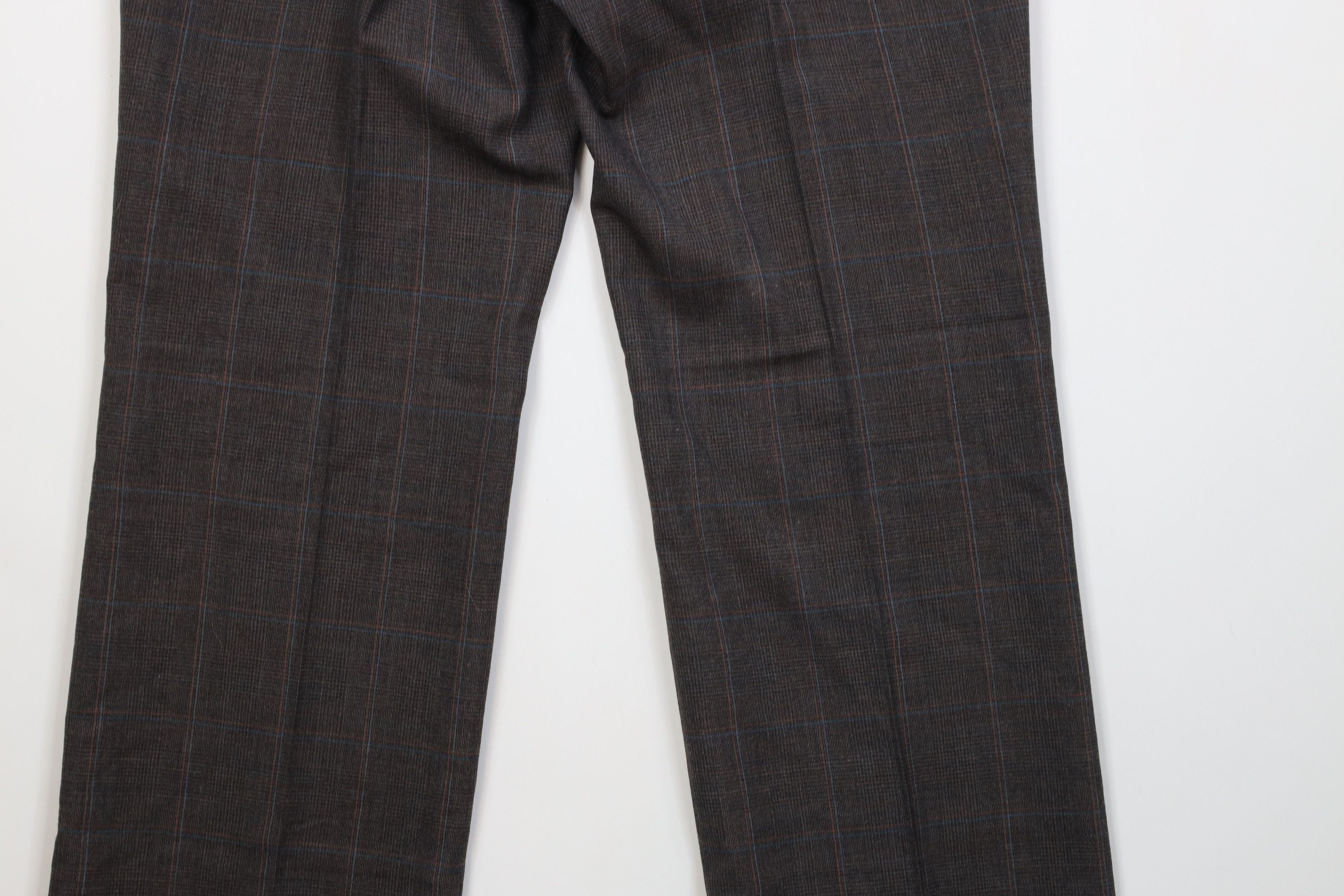 Vintage Vintage 70s Streetwear Flared Wide Leg Chino Pants Plaid USA Size US 34 / EU 50 - 12 Thumbnail