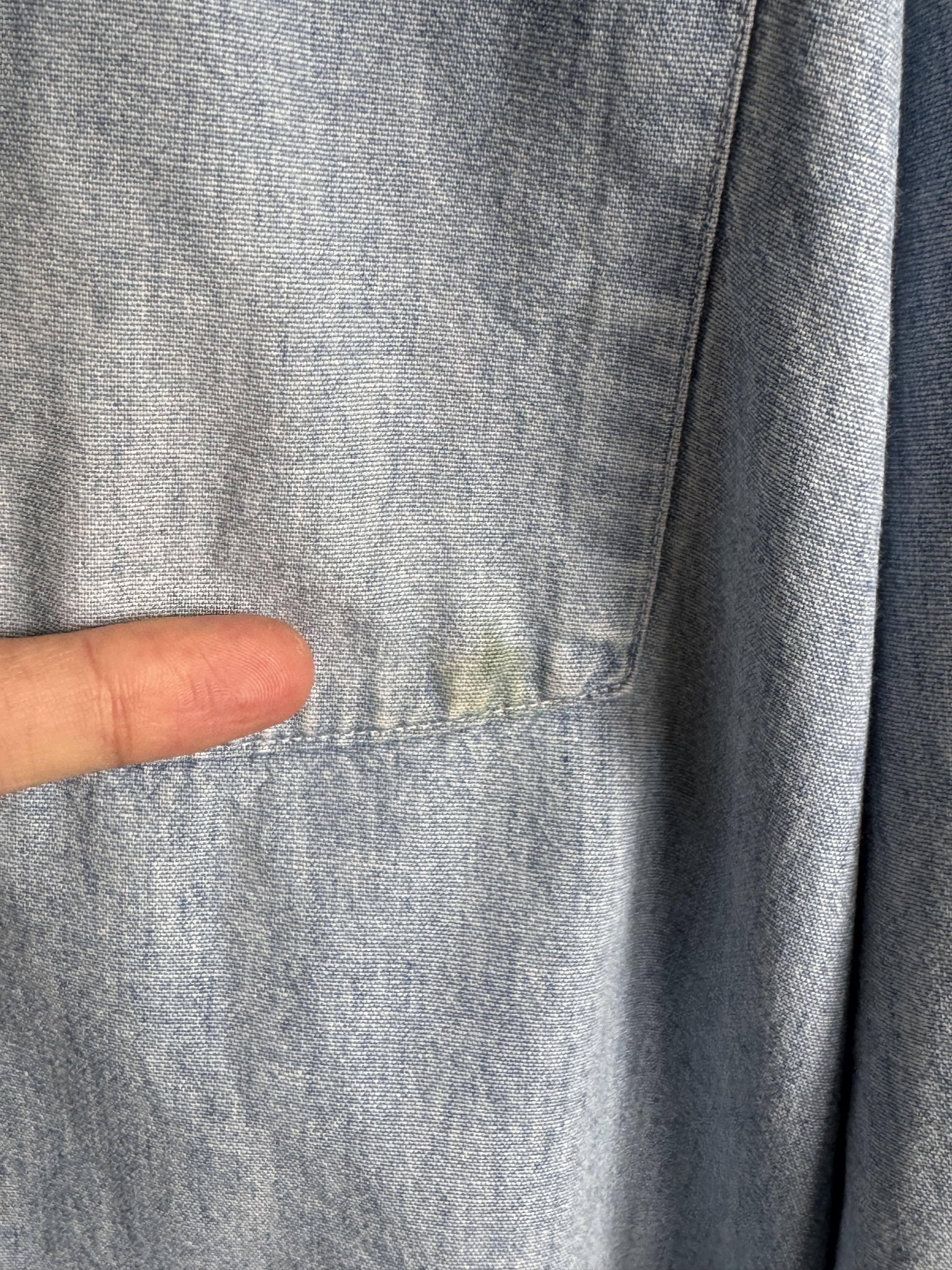 Burberry × Vintage Vintage Burberry Denim Shirt Size US M / EU 48-50 / 2 - 7 Thumbnail