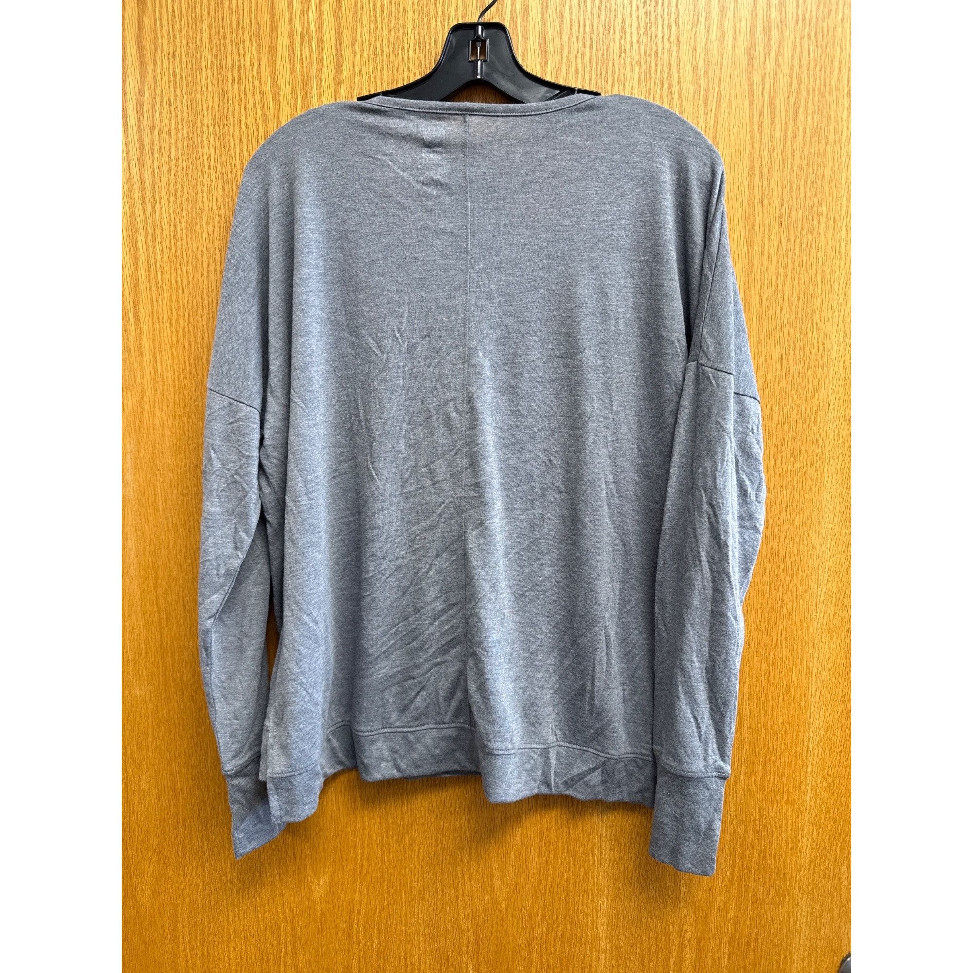 NHL NHL State Of Hockey Womens Gray Long-Sleeve Shirt Size M 8/1 Size M / US 6-8 / IT 42-44 - 3 Thumbnail