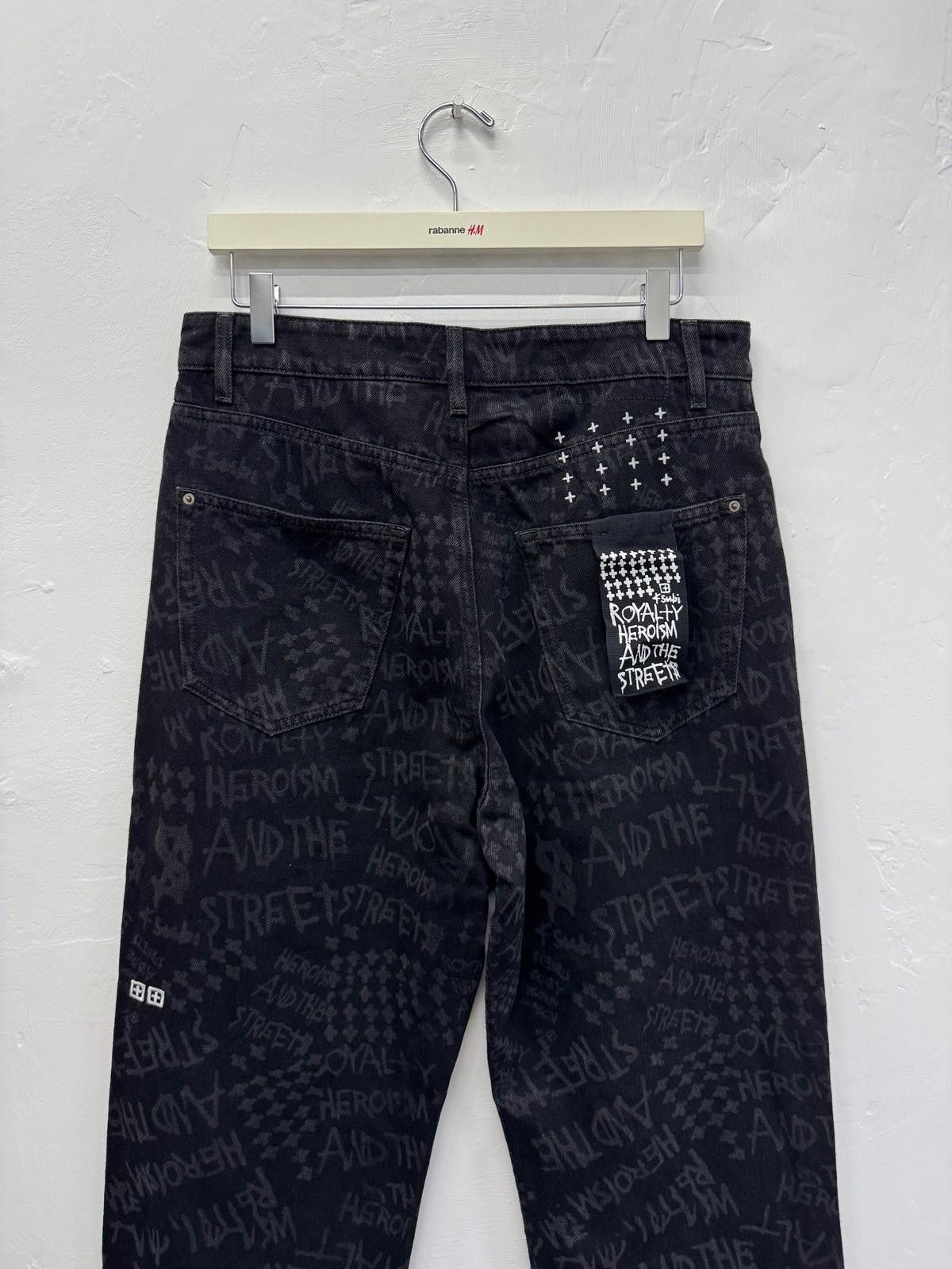 Ksubi new Ksubi mens denim jeans anti k black heroism print 32 Size US 32 / EU 48 - 6 Thumbnail