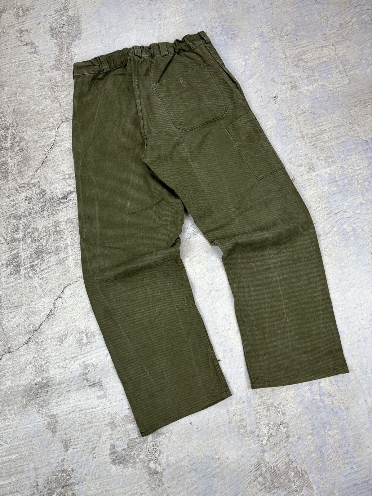 Vintage Vintage military style pants khaki green mens Size US 34 / EU 50 - 2 Thumbnail