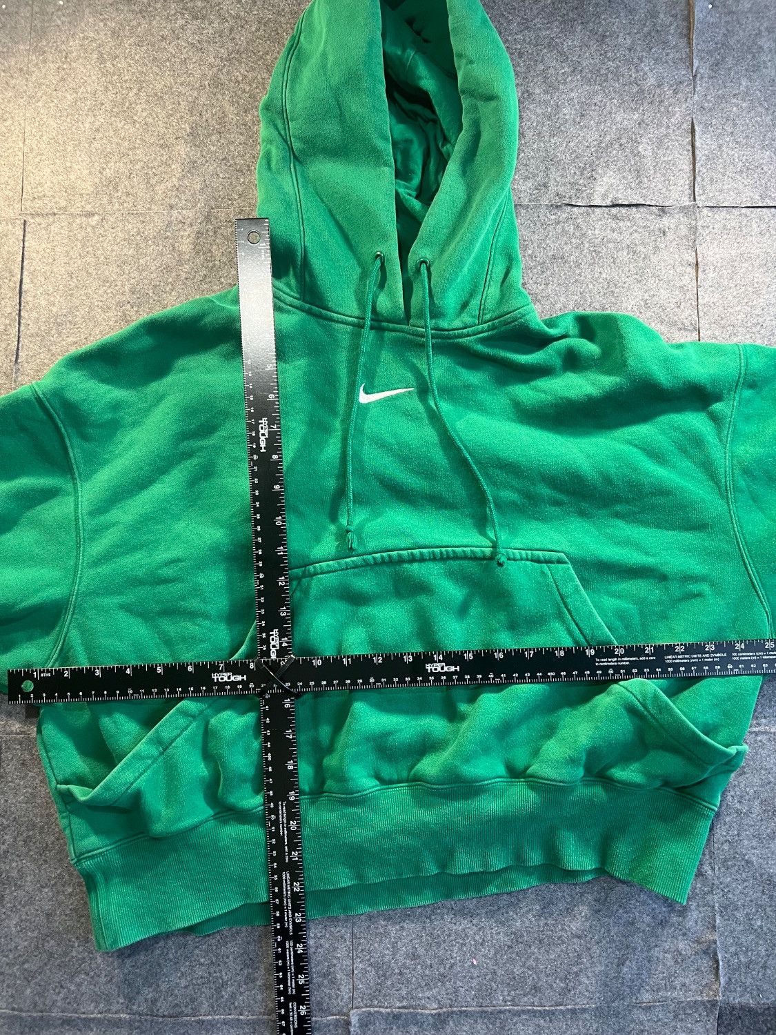 Nike Nike Green Hoodie Small Swoosh Logo Size US XS / EU 42 / 0 - 4 Thumbnail